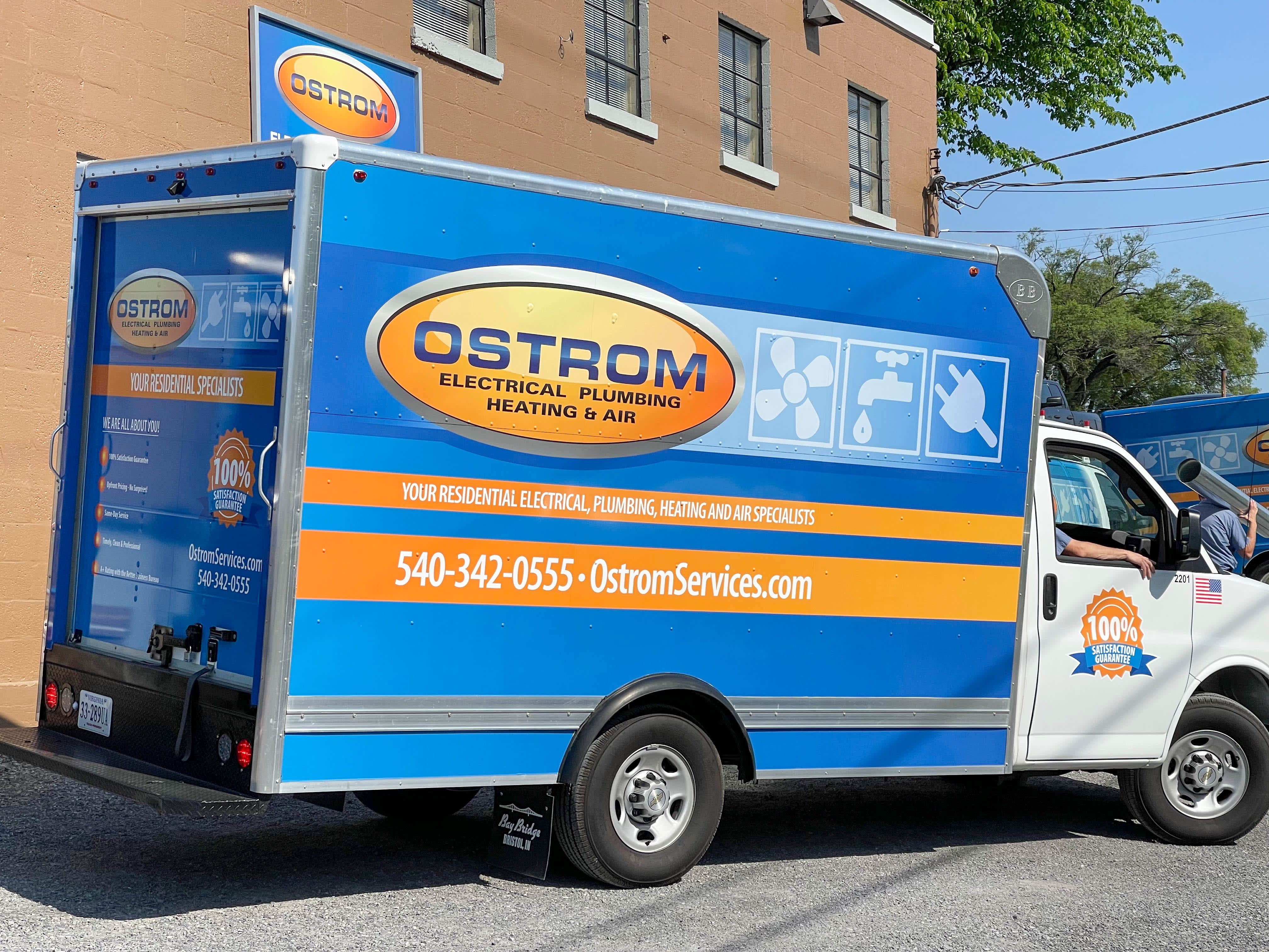 Experience guaranteed satisfaction with Ostrom Electrical Plumbing Heating & Air Conditioning. Your trusted specialists for residential services.