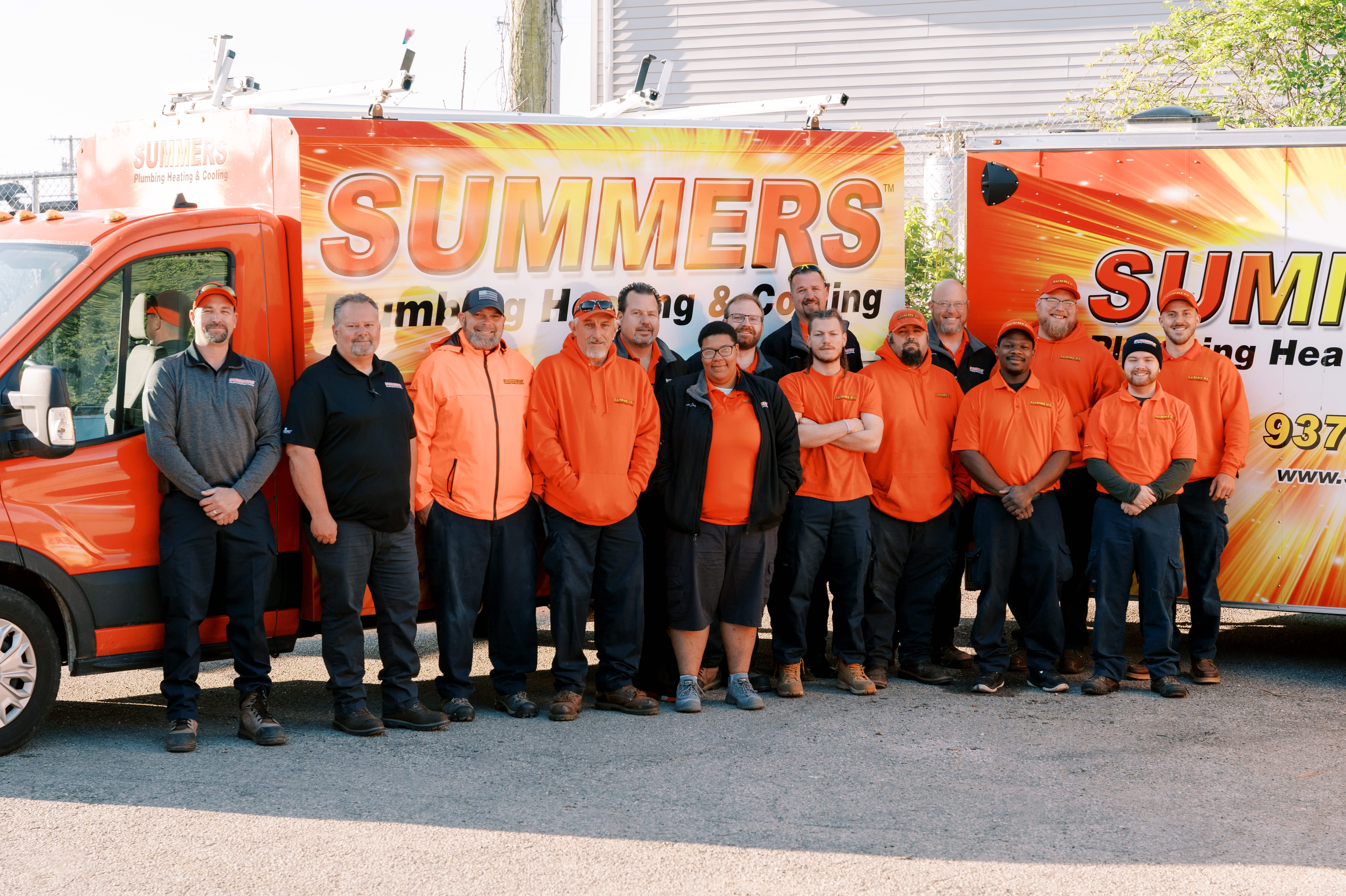 Trust the friendly and professional team at Summers Plumbing Heating & Cooling for all your service needs.
