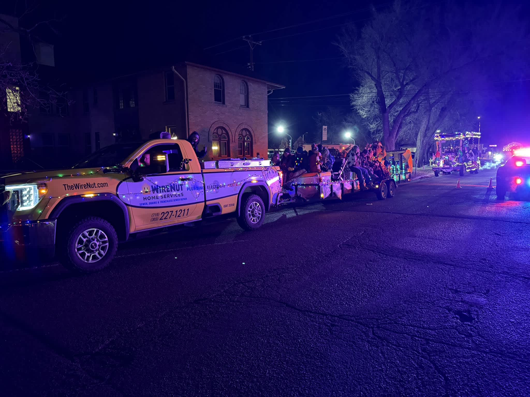 Join the festivities with WireNut Home Services, showcasing community spirit and top-notch service!