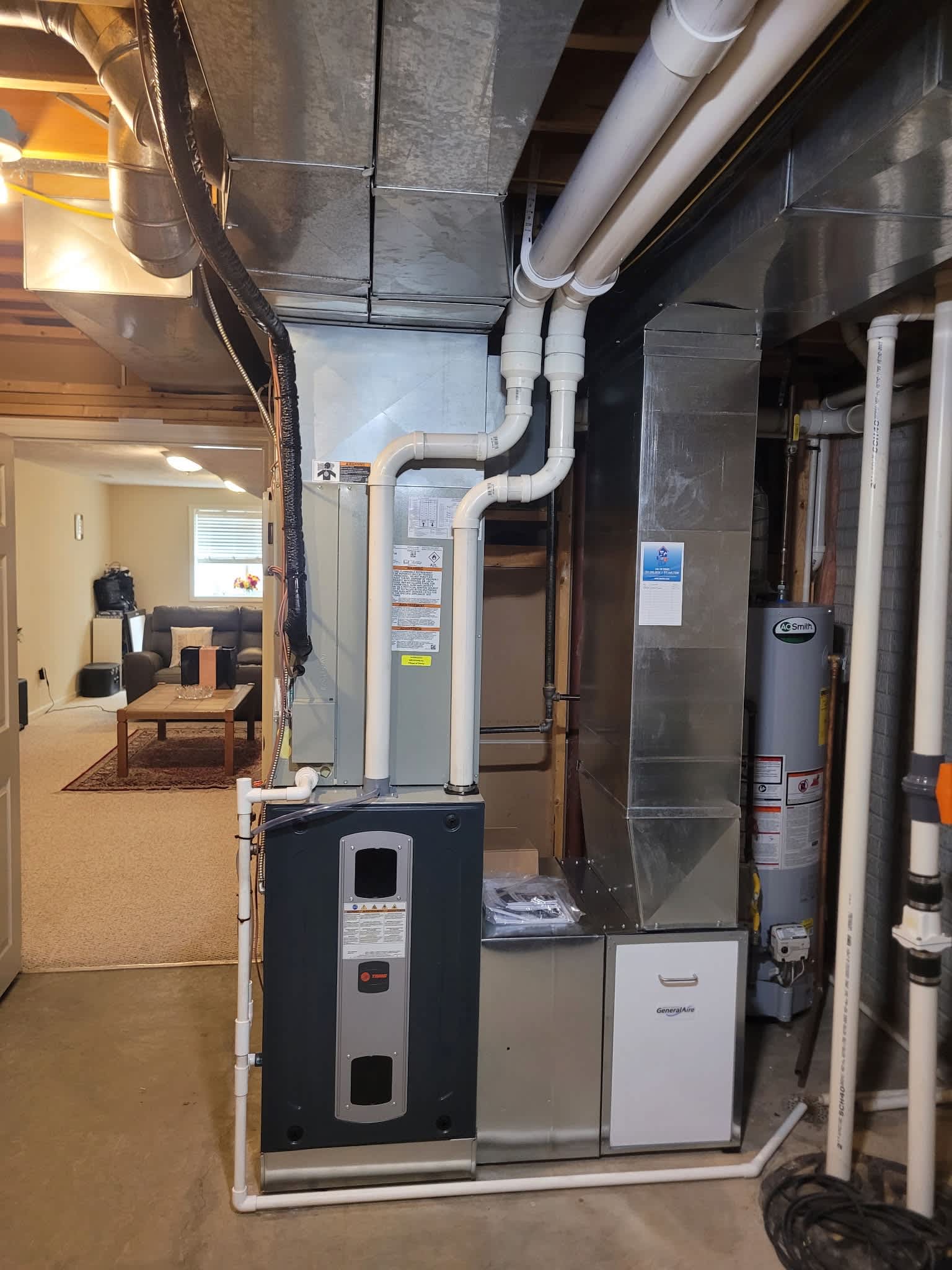 Experience top-notch HVAC services with Lanz Plumbing, Heating & Cooling, Inc. where professionalism meets reliability.