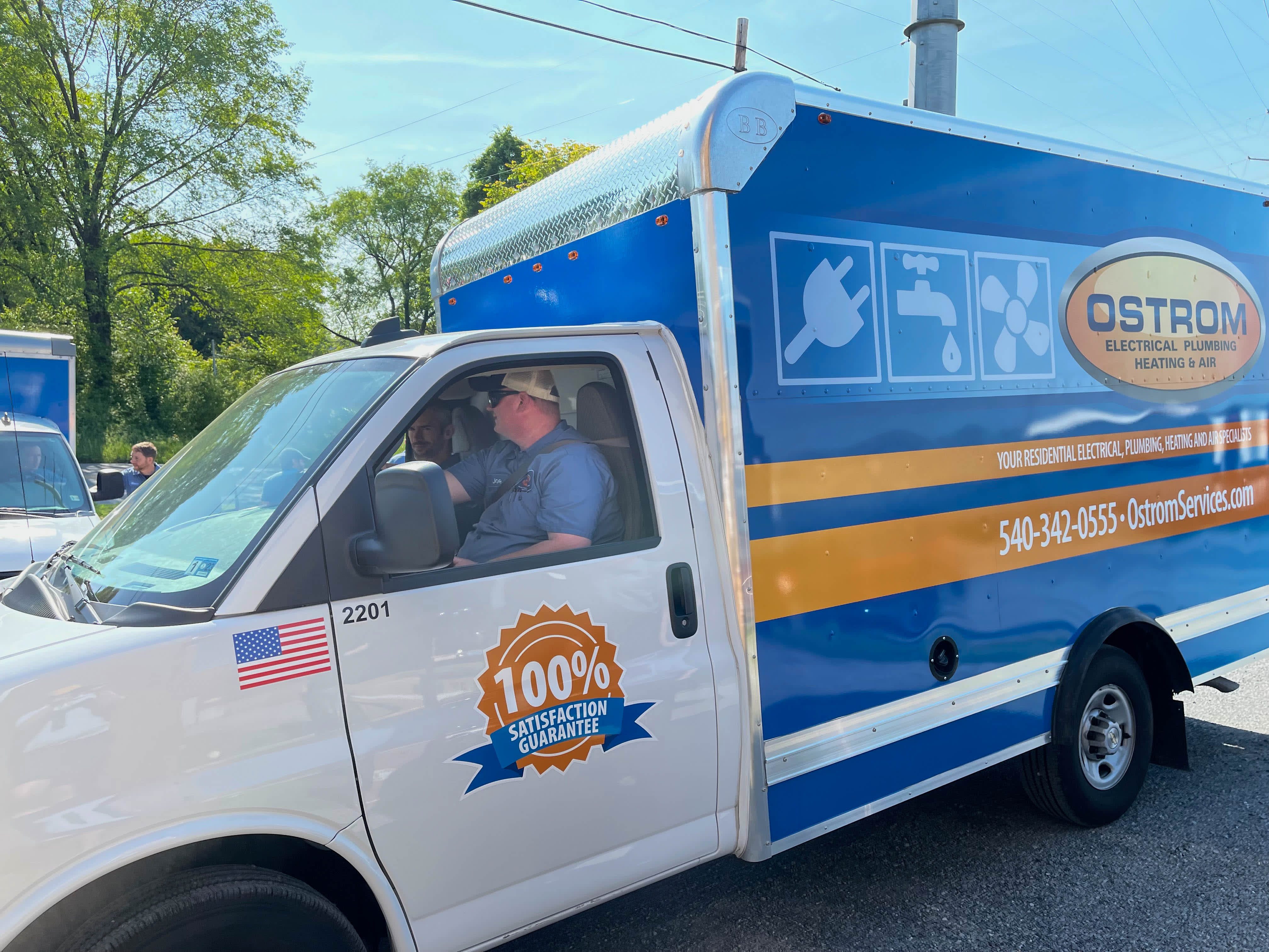 Trust Ostrom Electrical Plumbing Heating & Air Conditioning for reliable service and 100% satisfaction guaranteed!