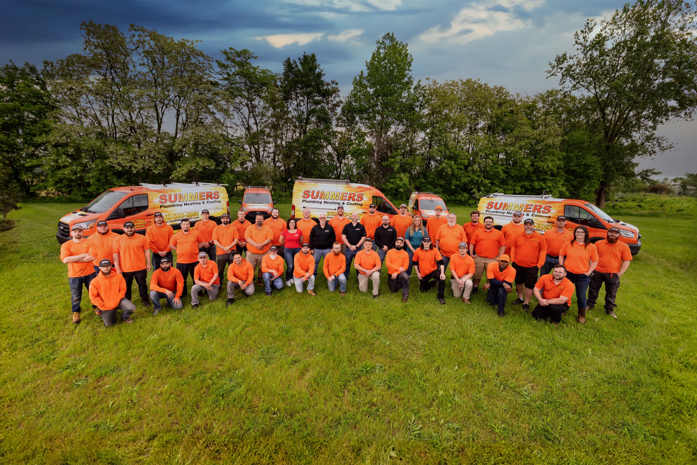 Experience professional and reliable service with Summers Plumbing Heating & Cooling, where teamwork and quality service drive our success.