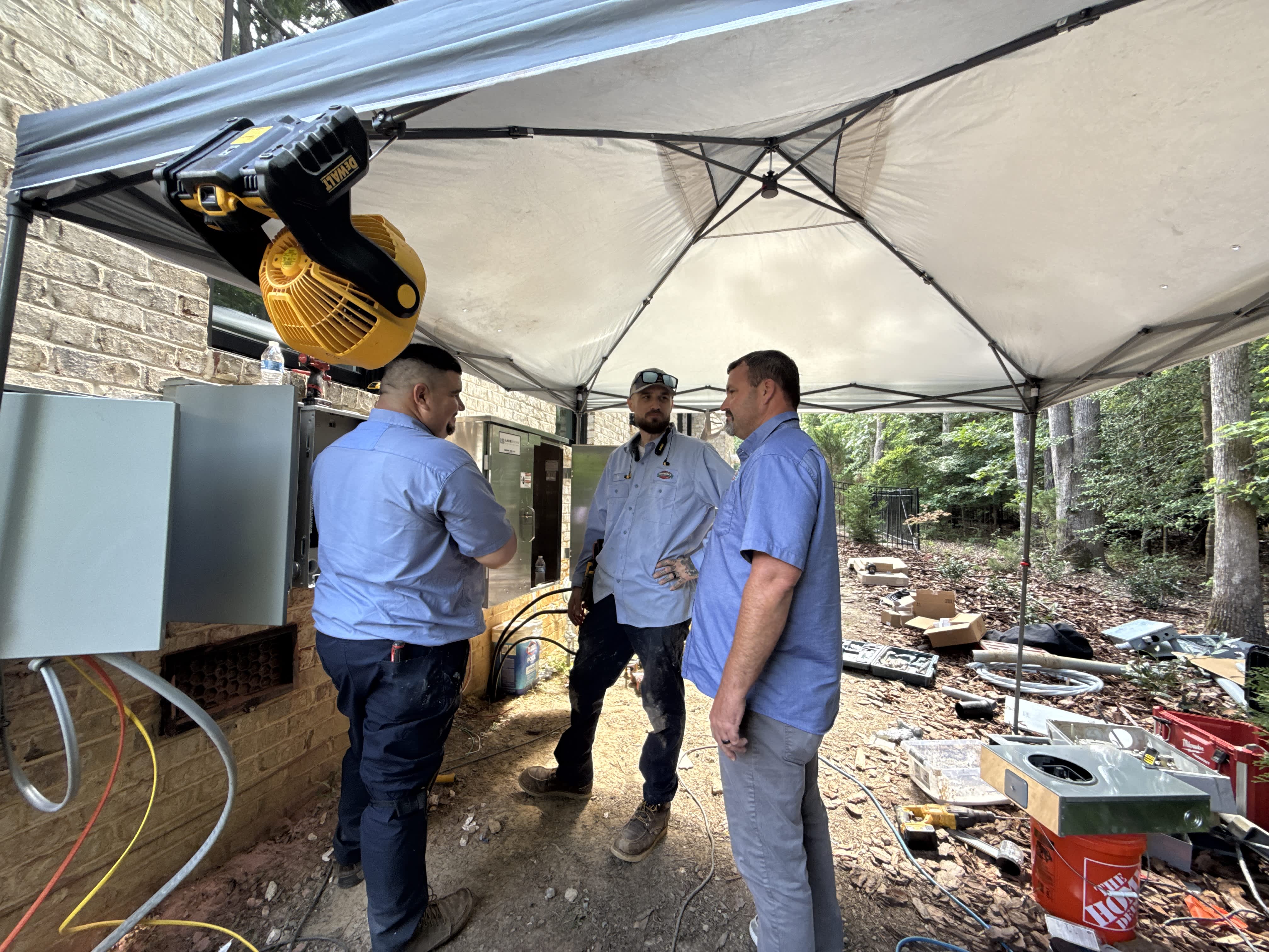 Dawson's Electric & Air delivers professional and reliable on-site electrical services with a focus on teamwork and customer satisfaction.