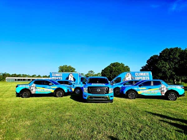 Experience the trusted service of Climate Experts Inc with our professional and ready-to-serve fleet. Your comfort is our priority.