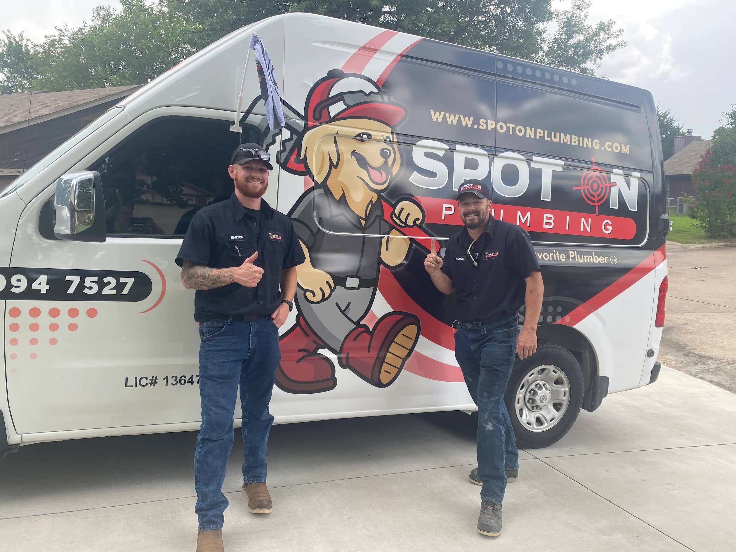 Spot On Plumbing: Tulsa's go-to plumbers, delivering professional and friendly service with a smile.
