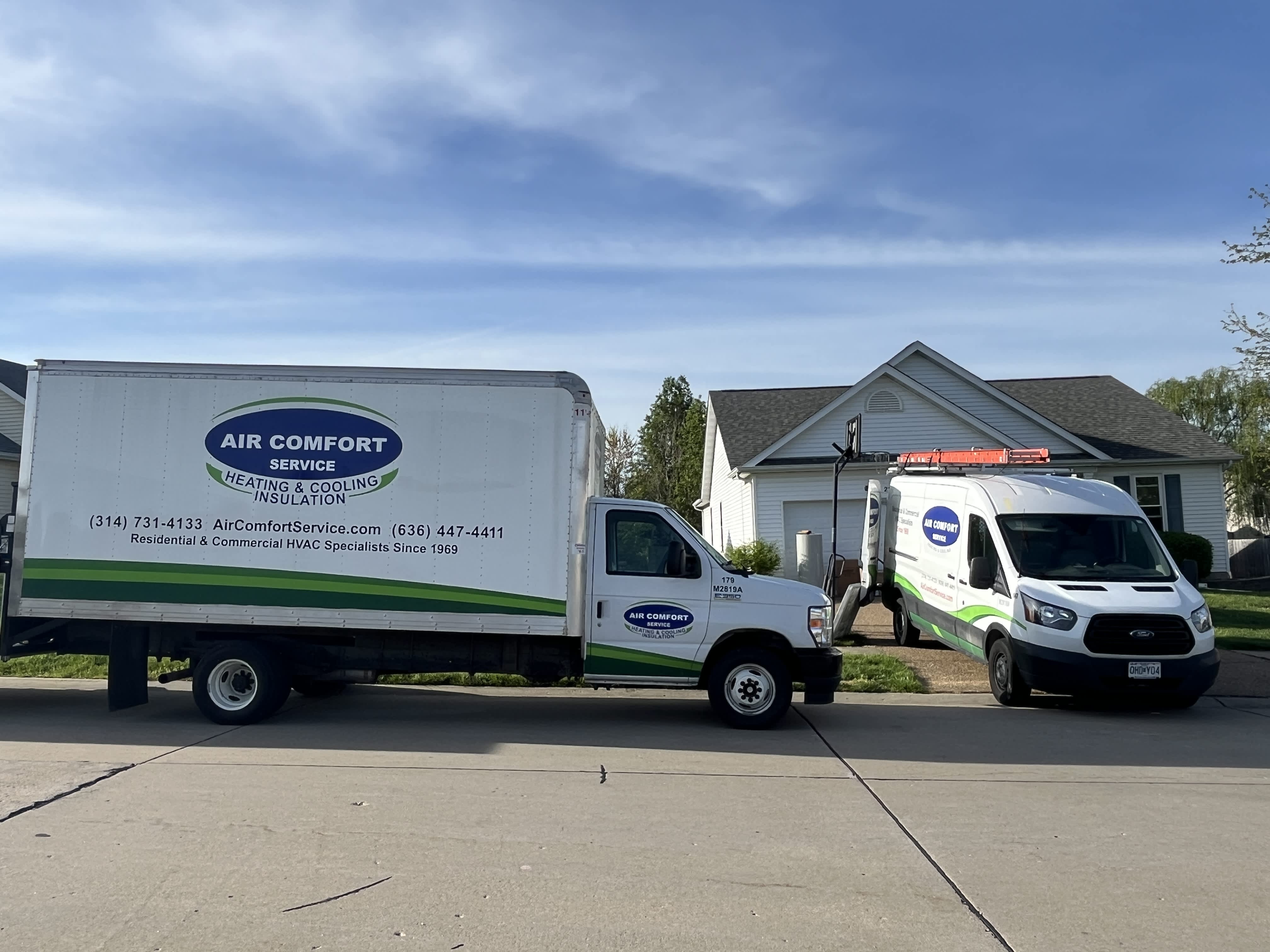 Trust Air Comfort Service, Inc. for expert heating and cooling solutions right in your neighborhood.