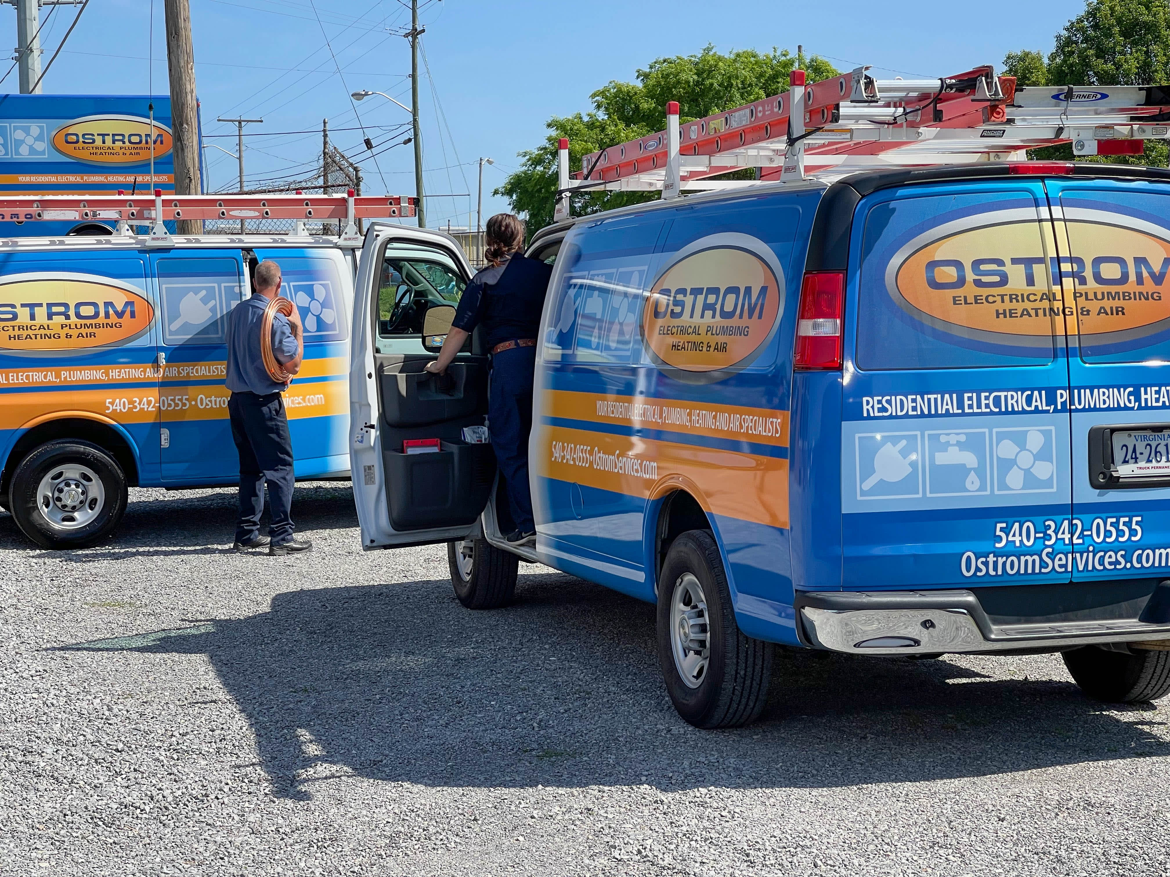 Ostrom Electrical Plumbing Heating & Air Conditioning: Reliable, professional services right to your doorstep.