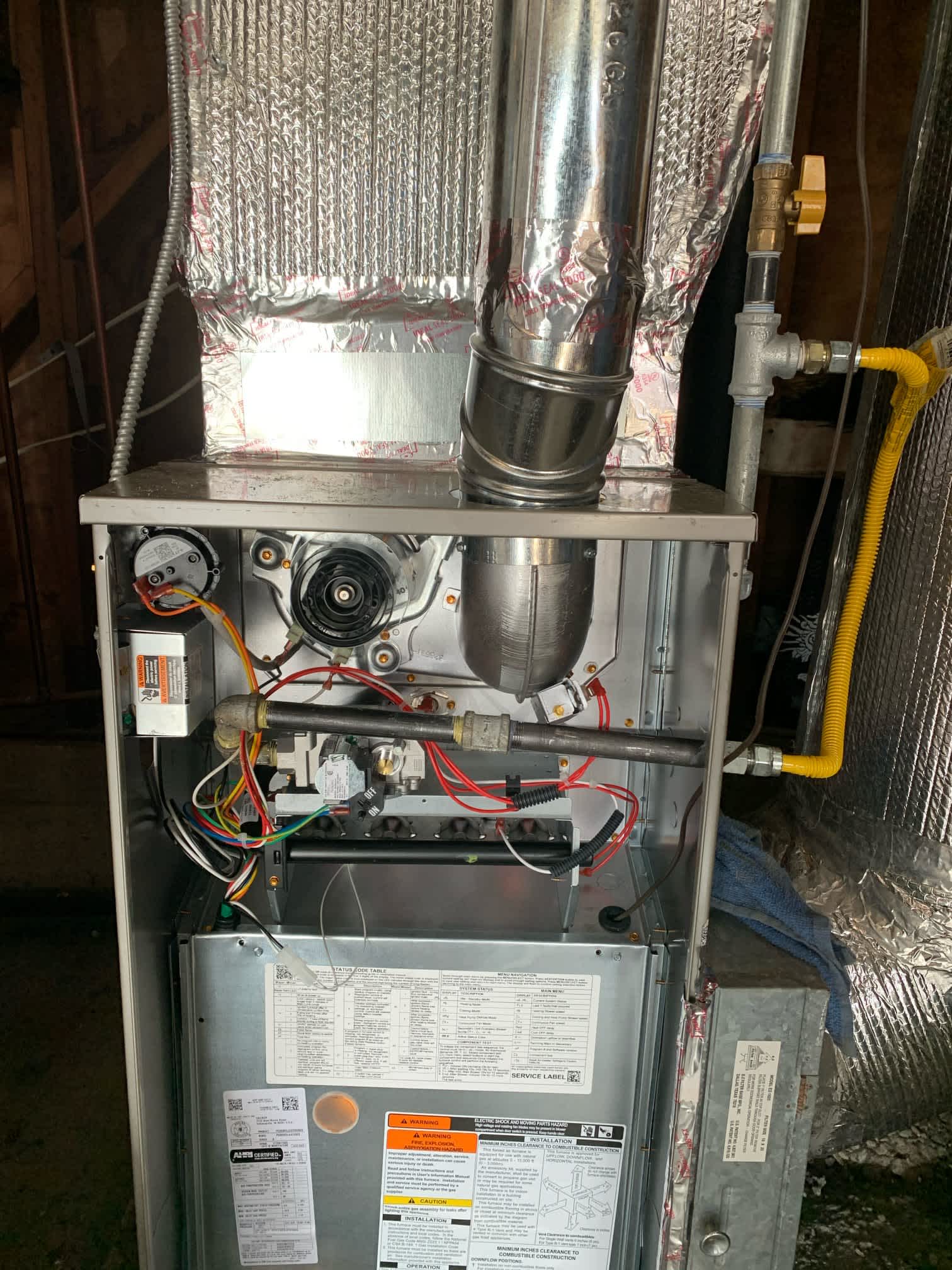 Showing meticulous furnace servicing and safe gas connection, Magic Plumbing Heating & Cooling keeps your home comfortable and efficient.