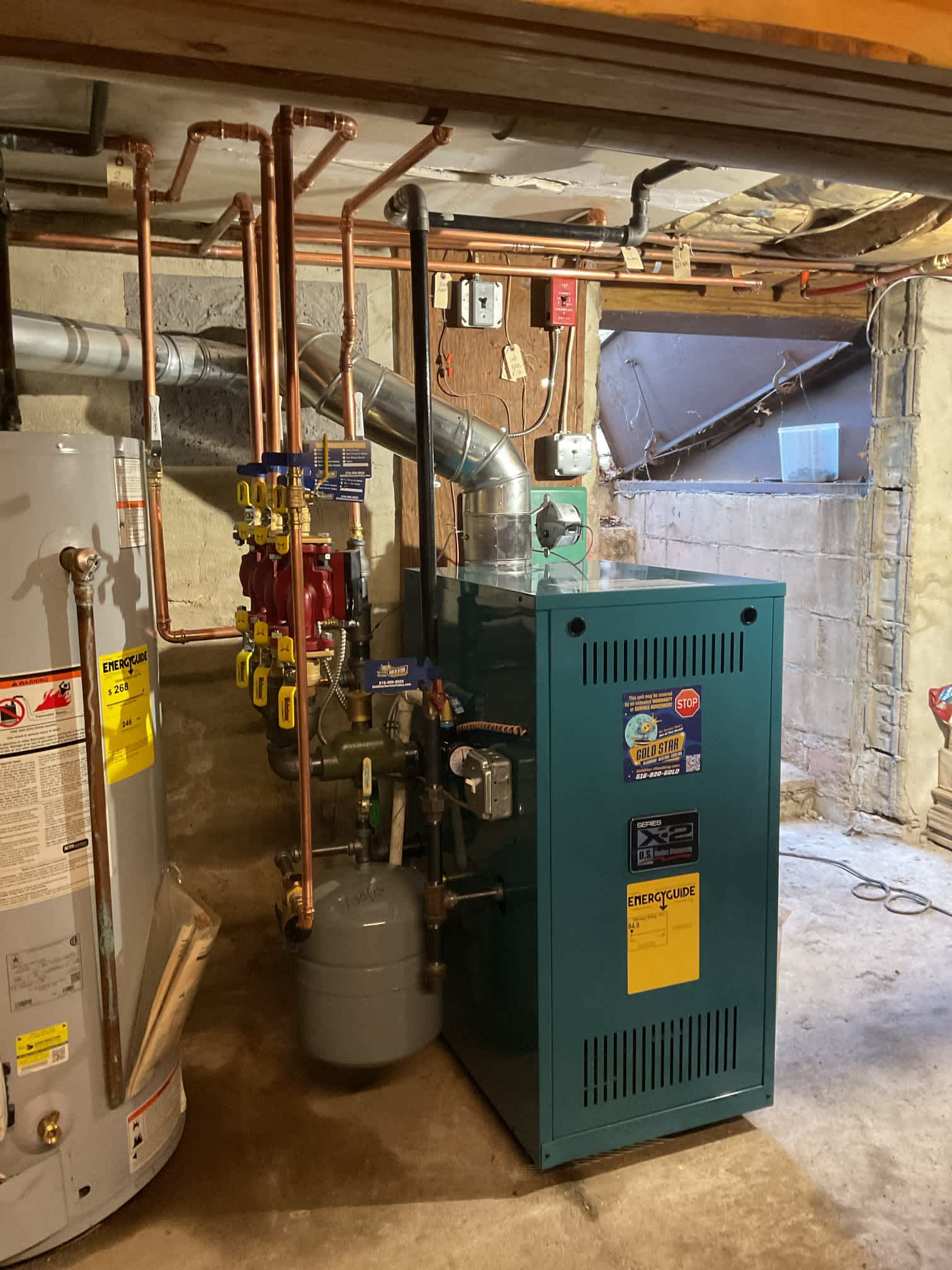 Experience top-notch heating solutions with Gold Star Plumbing, Heating, & Cooling, providing reliable comfort in your home.