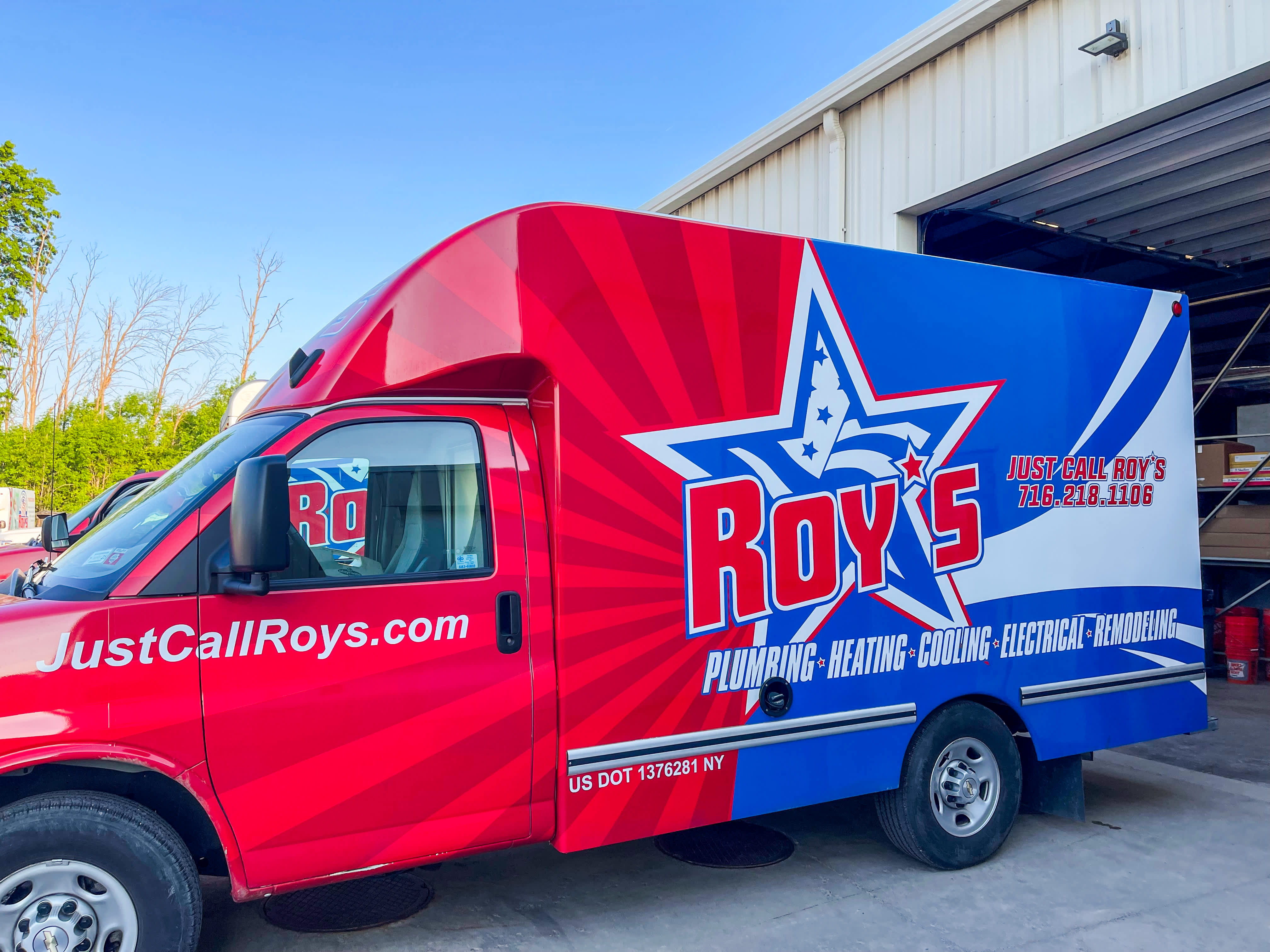 Experience the excellence of Roy's Plumbing, Heating, Cooling & Electrical, where professionalism drives our service right to your doorstep.
