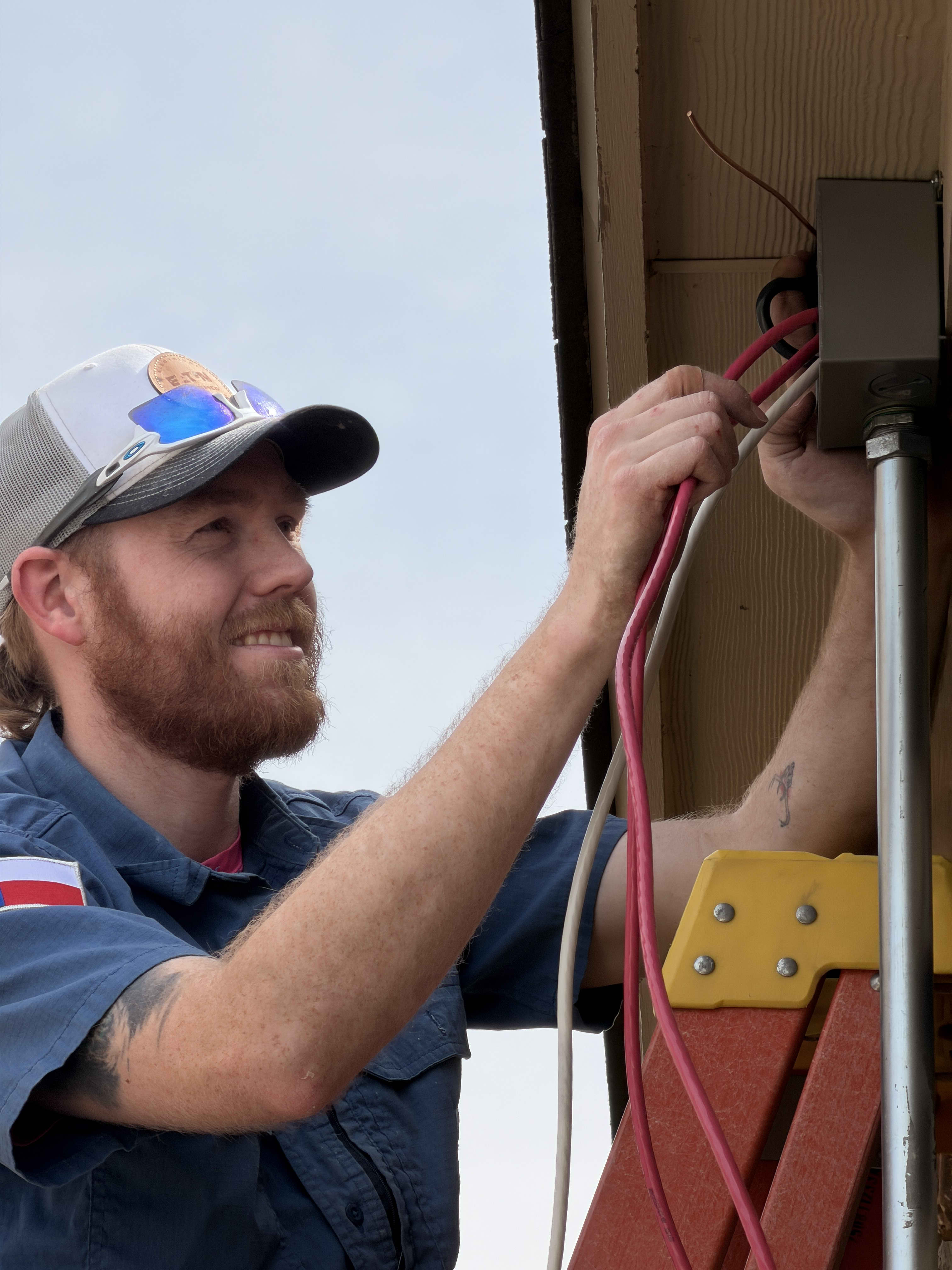 At Elmer's Home Services, our skilled technicians ensure your electrical needs are handled with precision and care.