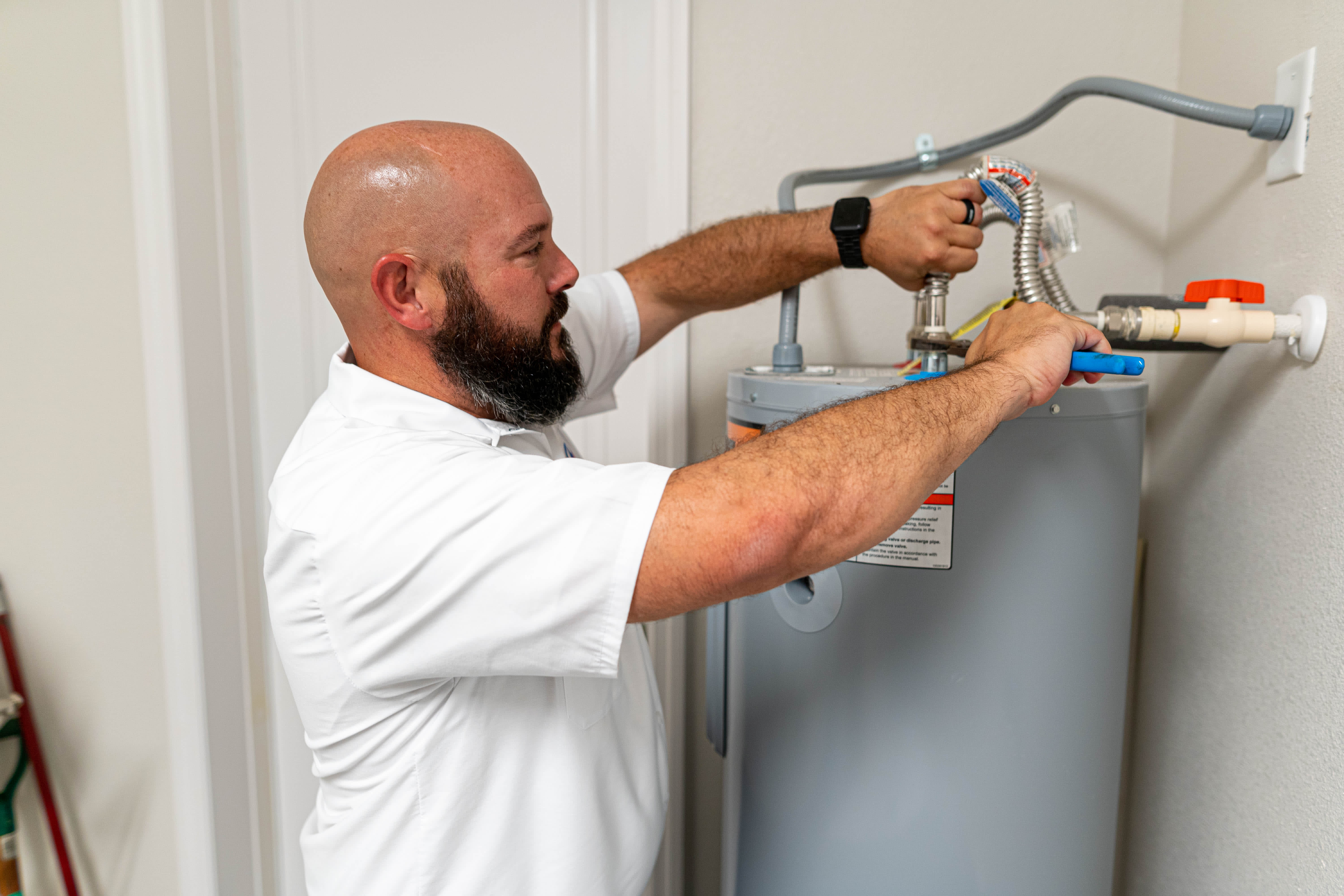 Experience top-notch plumbing services with Home Service Heroes, ensuring reliability and professionalism in every job.