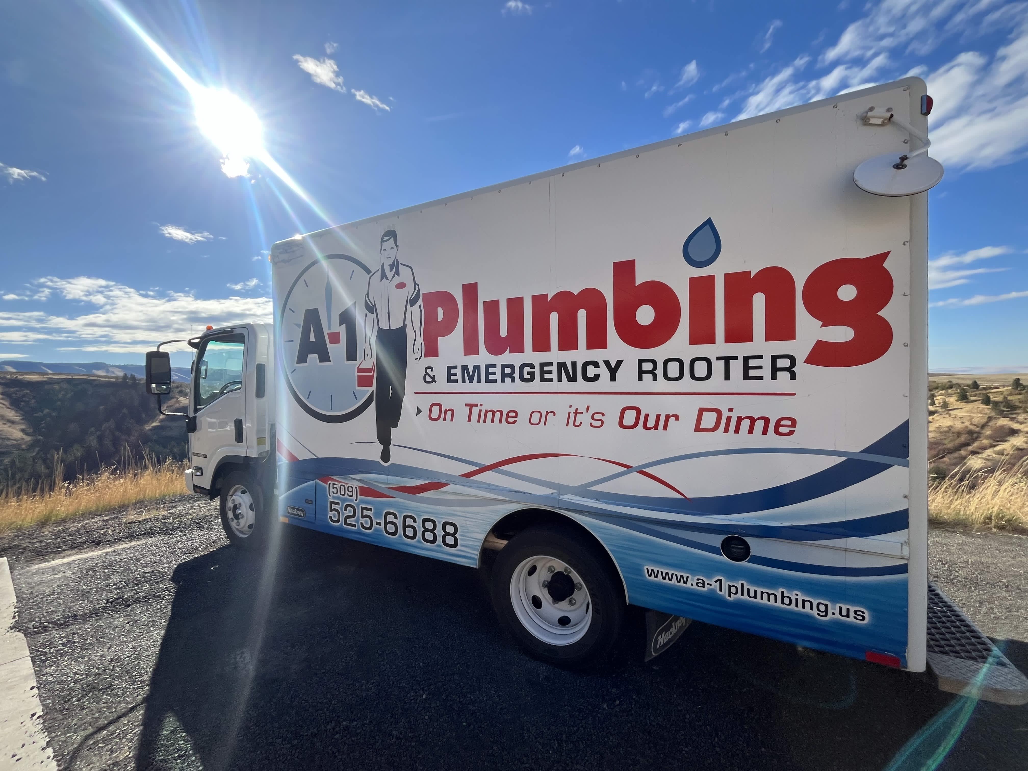 Experience reliable service with A-1 Plumbing & Emergency Rooter: On Time or it’s Our Dime.