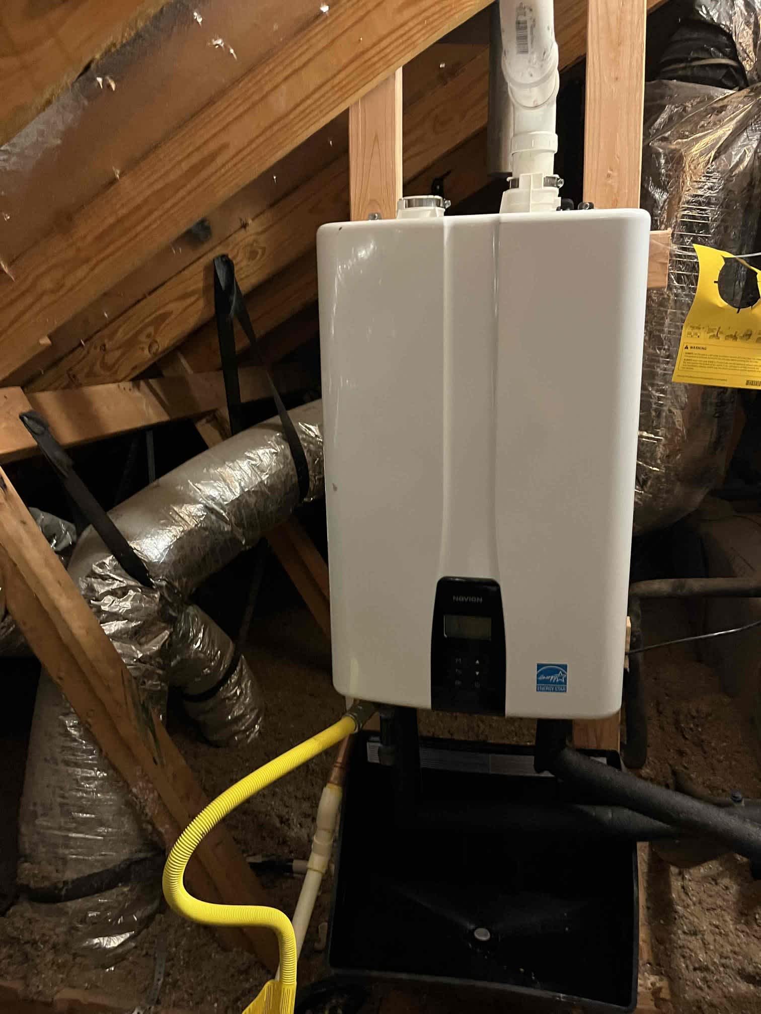 Experience top-tier energy efficiency and professionalism with SALT Plumbing Air & Electric's expert installations.