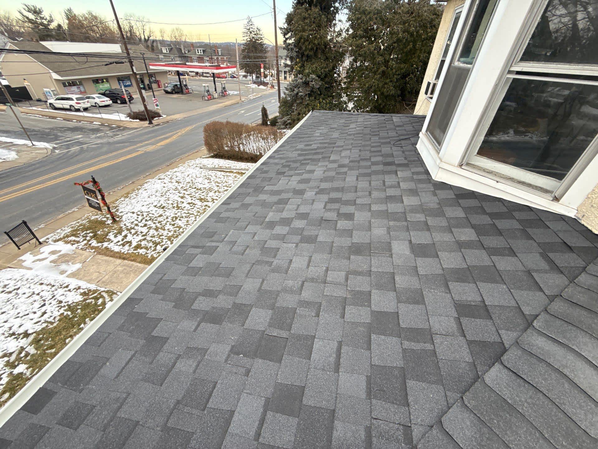 Showcasing precise workmanship and durable new shingles, Mosaic Roofing & Exteriors delivers a clean, long-lasting roof upgrade for your home.