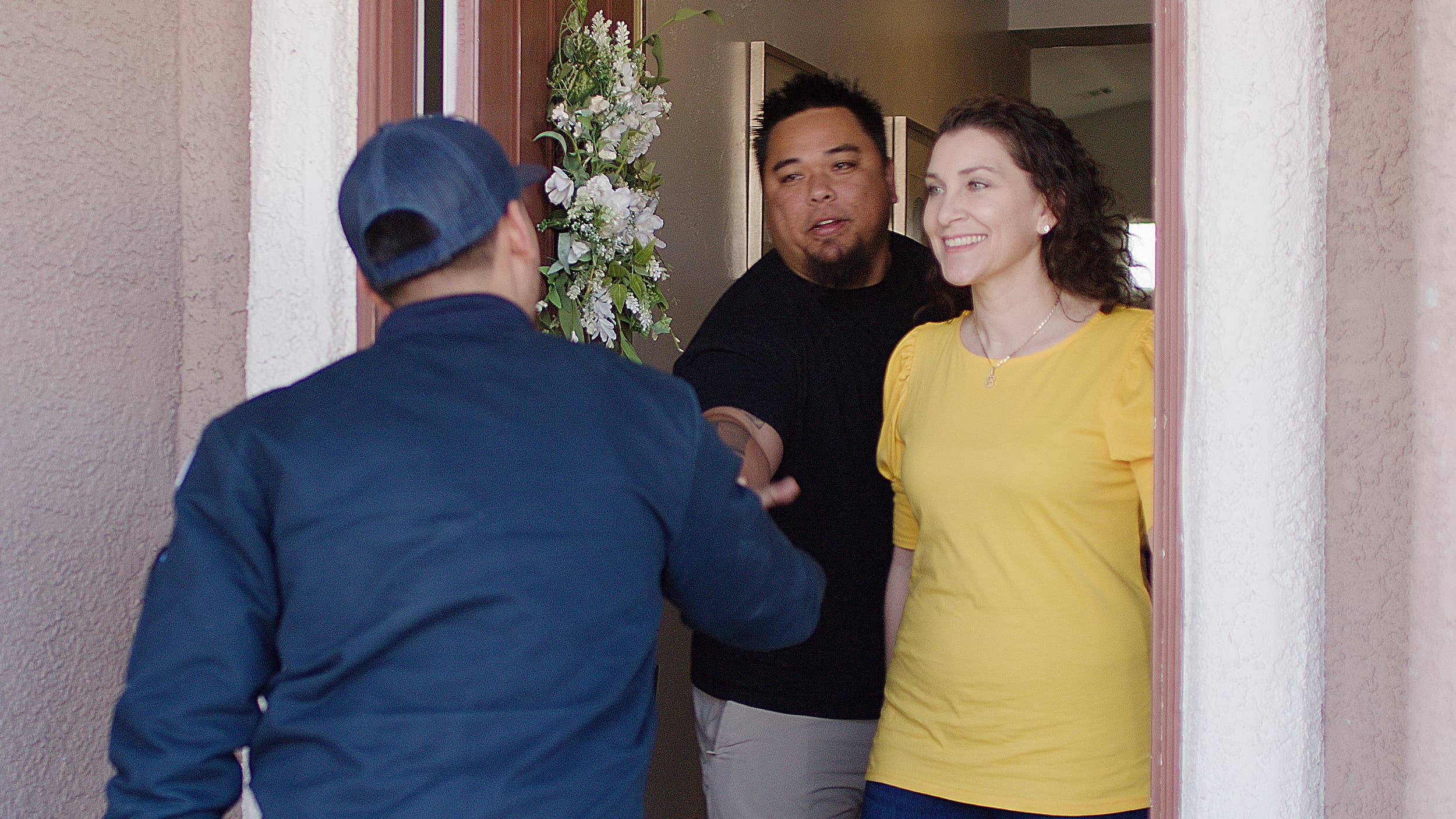 Experience the welcoming and professional service of Sierra Air Conditioning & Plumbing at your door.