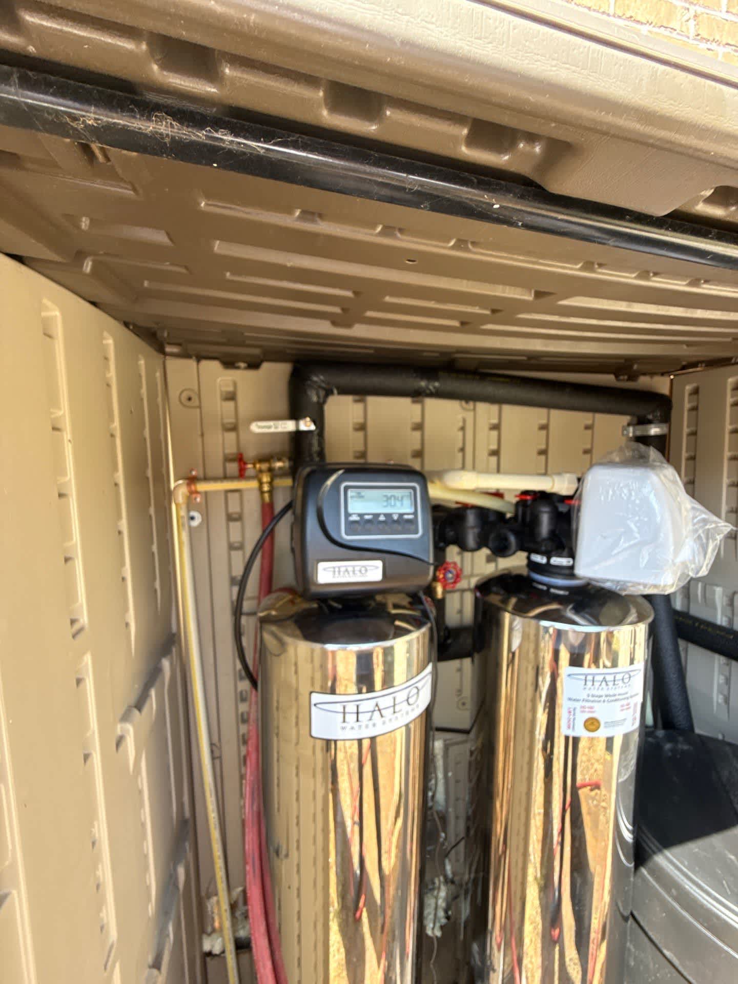 Ensure your home's water quality with Milestone Electric, A/C, & Plumbing's top-notch water filtration solutions.