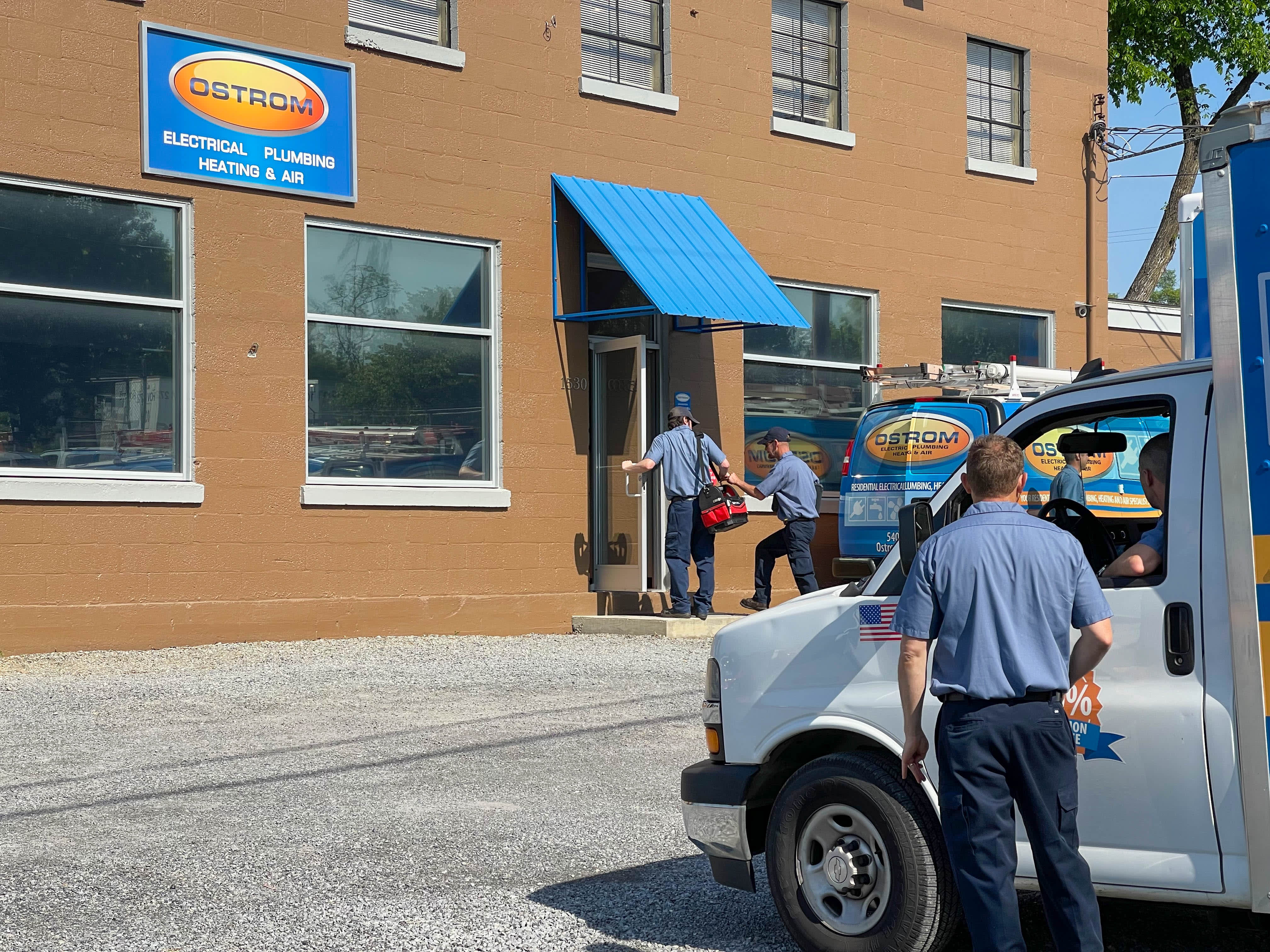 Experience the professional services of Ostrom Electrical, Plumbing, Heating & Air - your trusted partner for all your home needs.