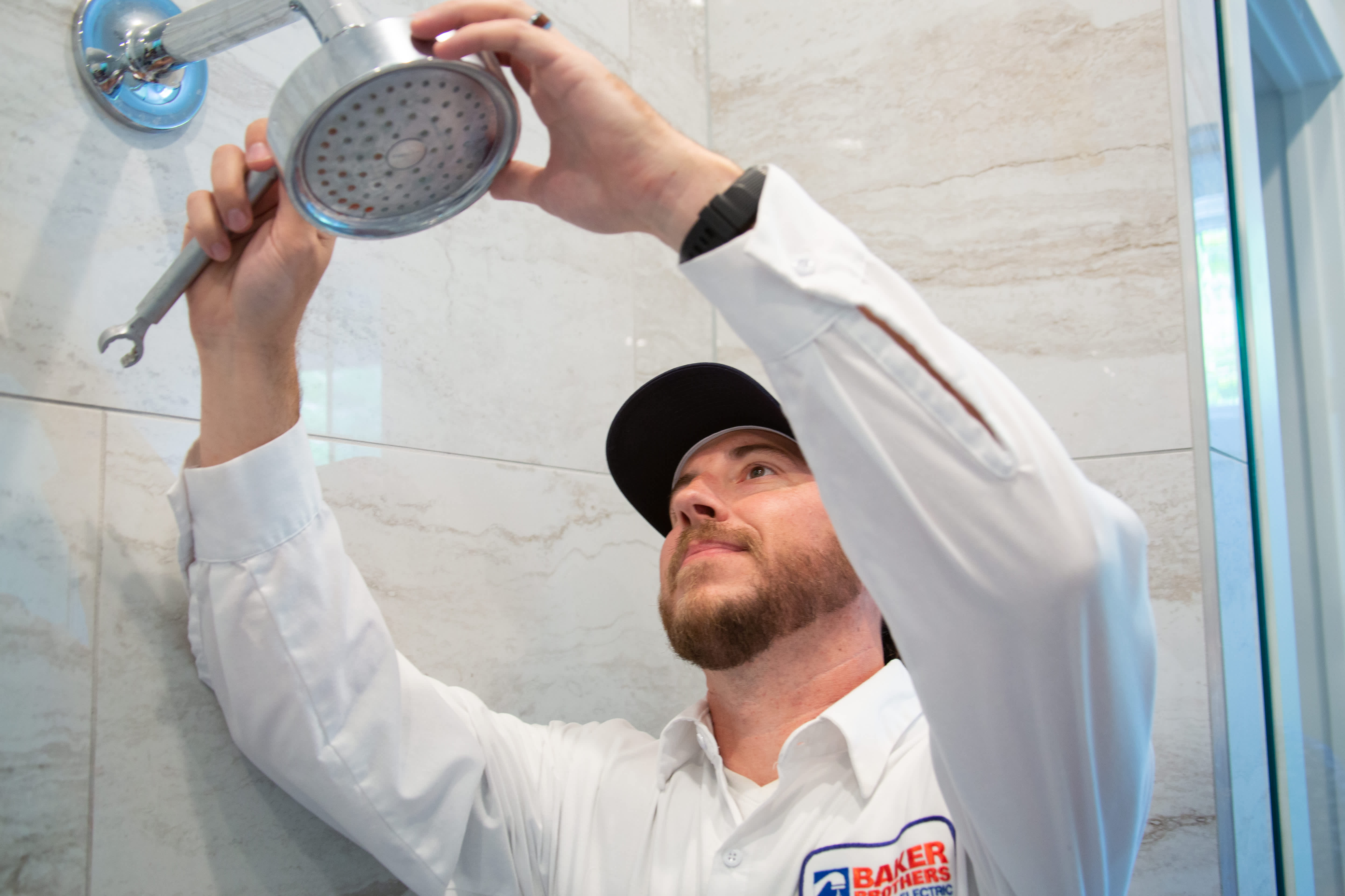 Experience top-notch plumbing services with Baker Brothers Plumbing, Air & Electric, where professionalism meets excellence.