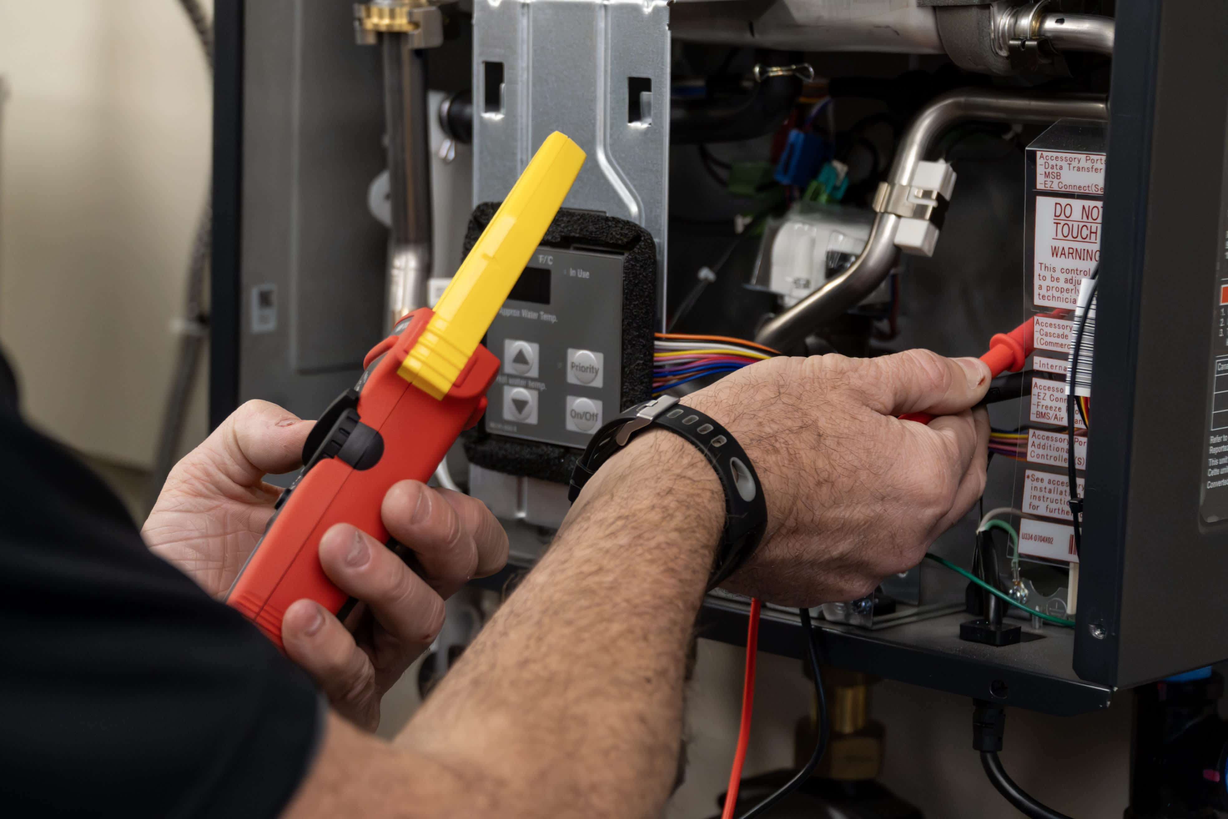 Experience professional and precise HVAC servicing with Tureks Plumbing Services.
