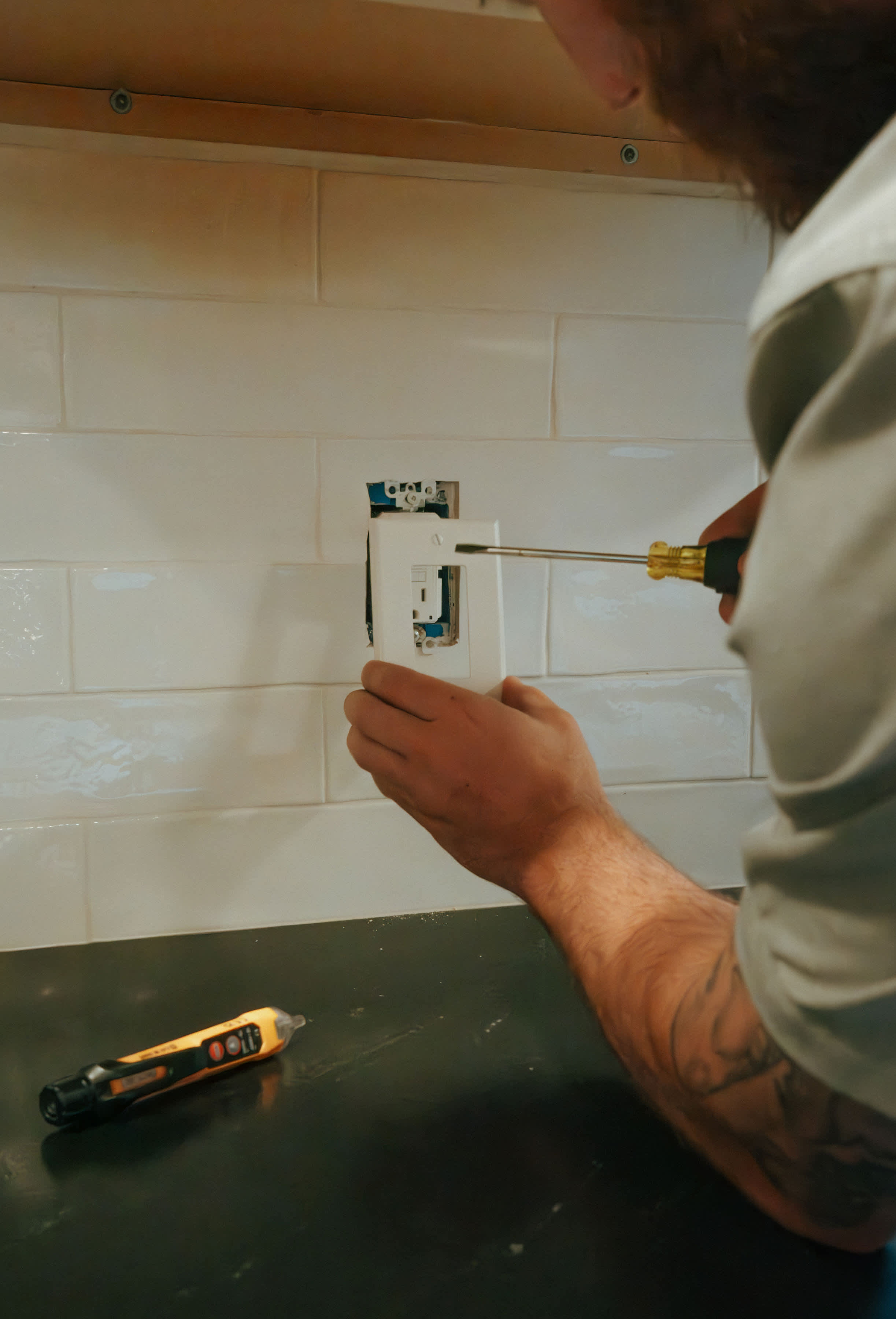 Harness the expertise of Atomic Electric Service Inc. for precise outlet installations that ensure safety and efficiency in your home.