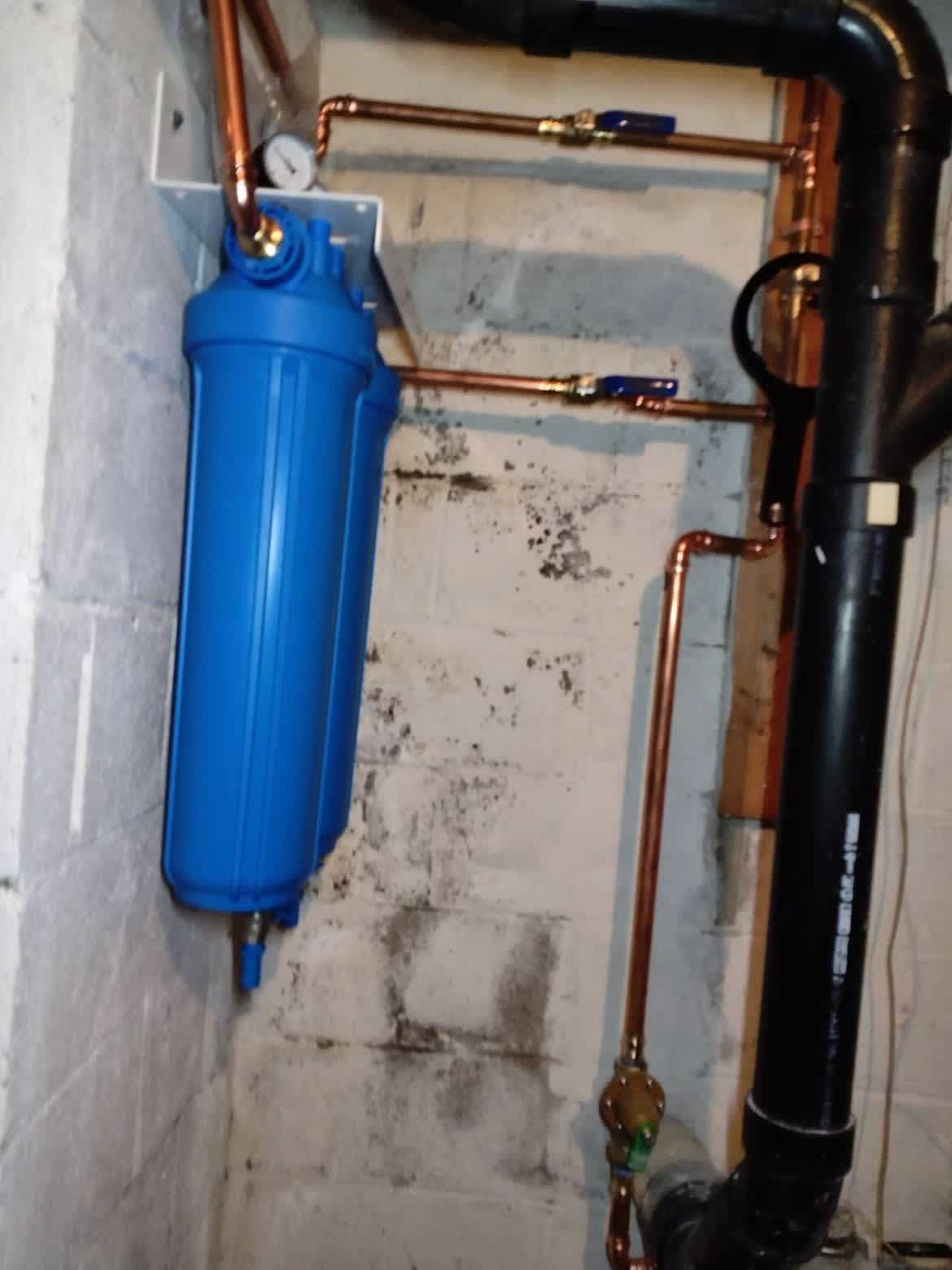 Service Professionals ensures your home's water quality with expertly installed filtration systems.