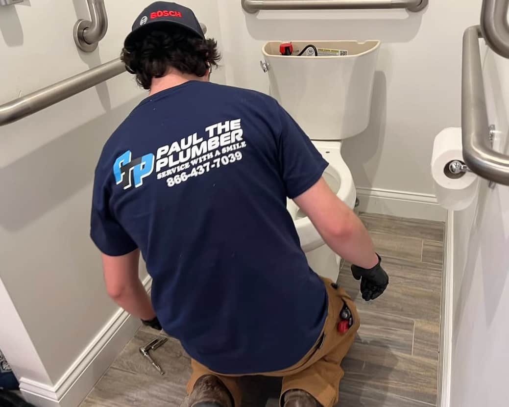 Trust Paul The Plumber for quality plumbing services delivered with a smile.