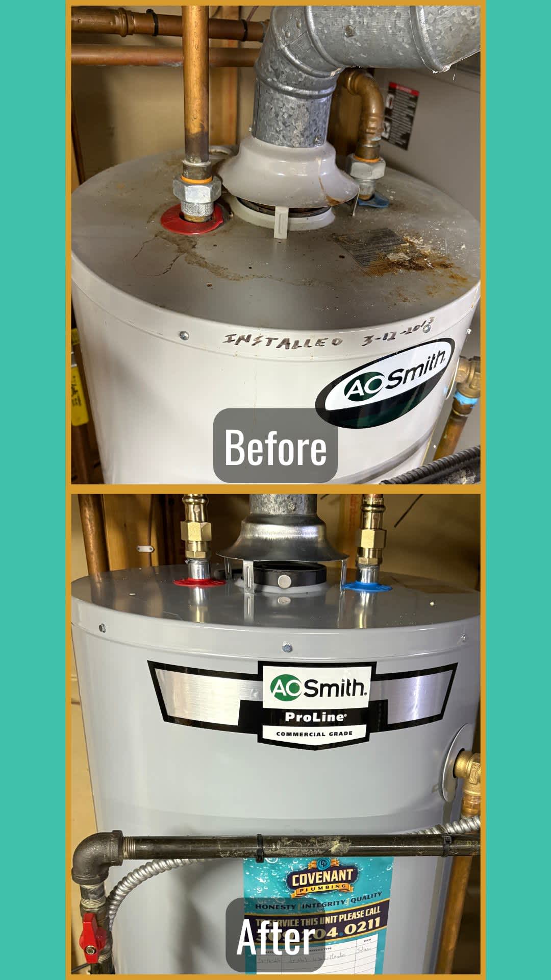 Covenant Plumbing showcases exceptional expertise in water heater upgrades, ensuring your home systems are both efficient and reliable.