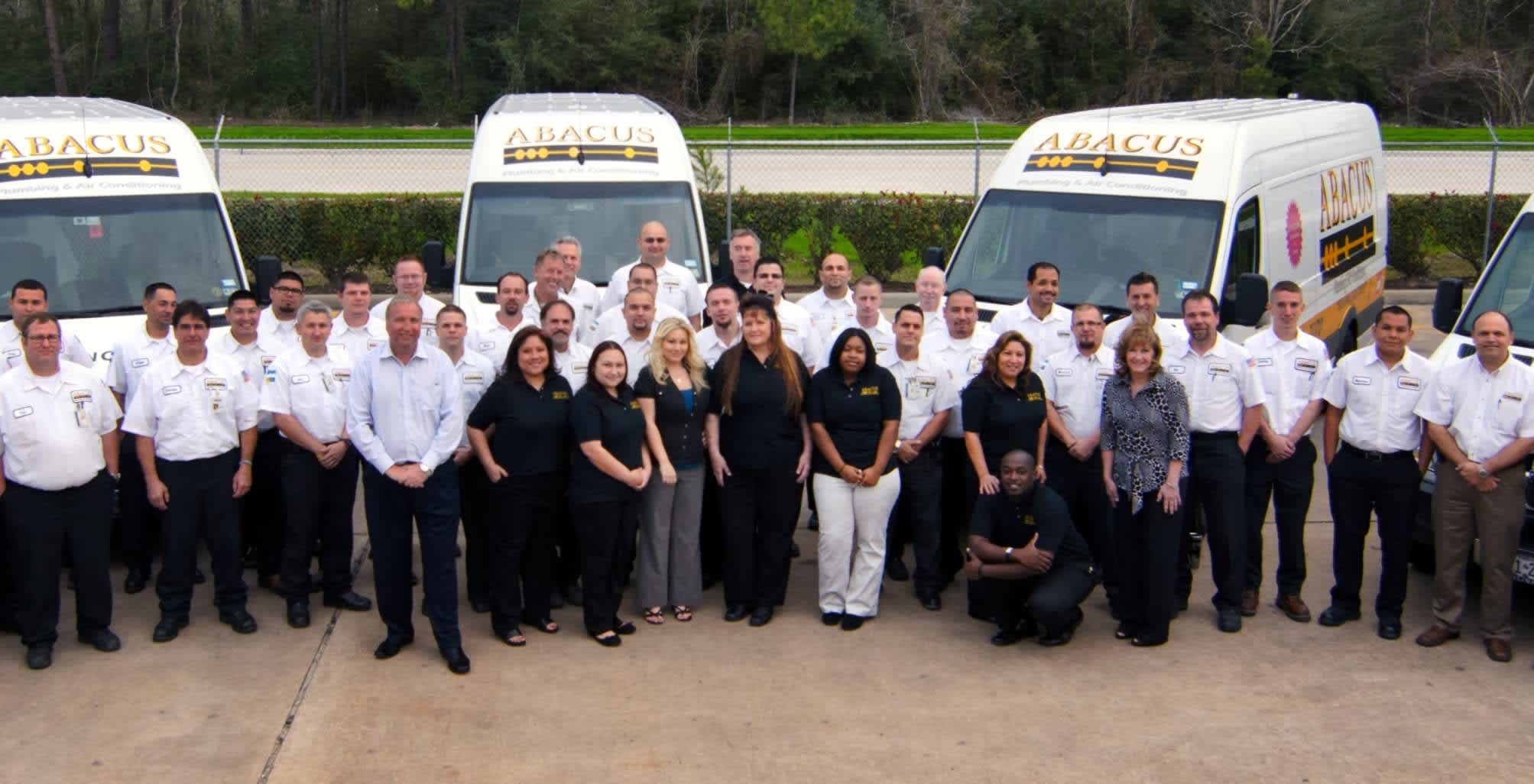 Our skilled, customer-focused team at Abacus Plumbing, Air Conditioning & Electrical stands ready to deliver reliable service and trusted expertise.