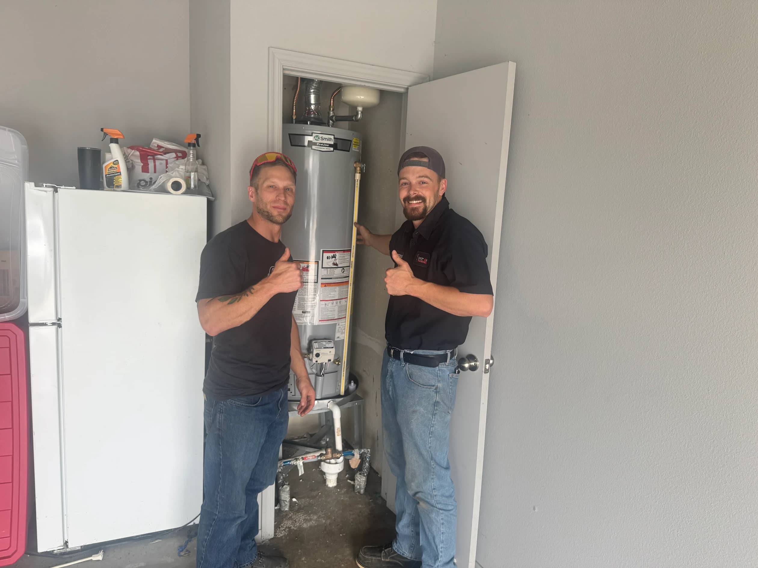 Spot On Plumbing of Tulsa ensures high-quality and professional water heater installations, bringing comfort to your home.