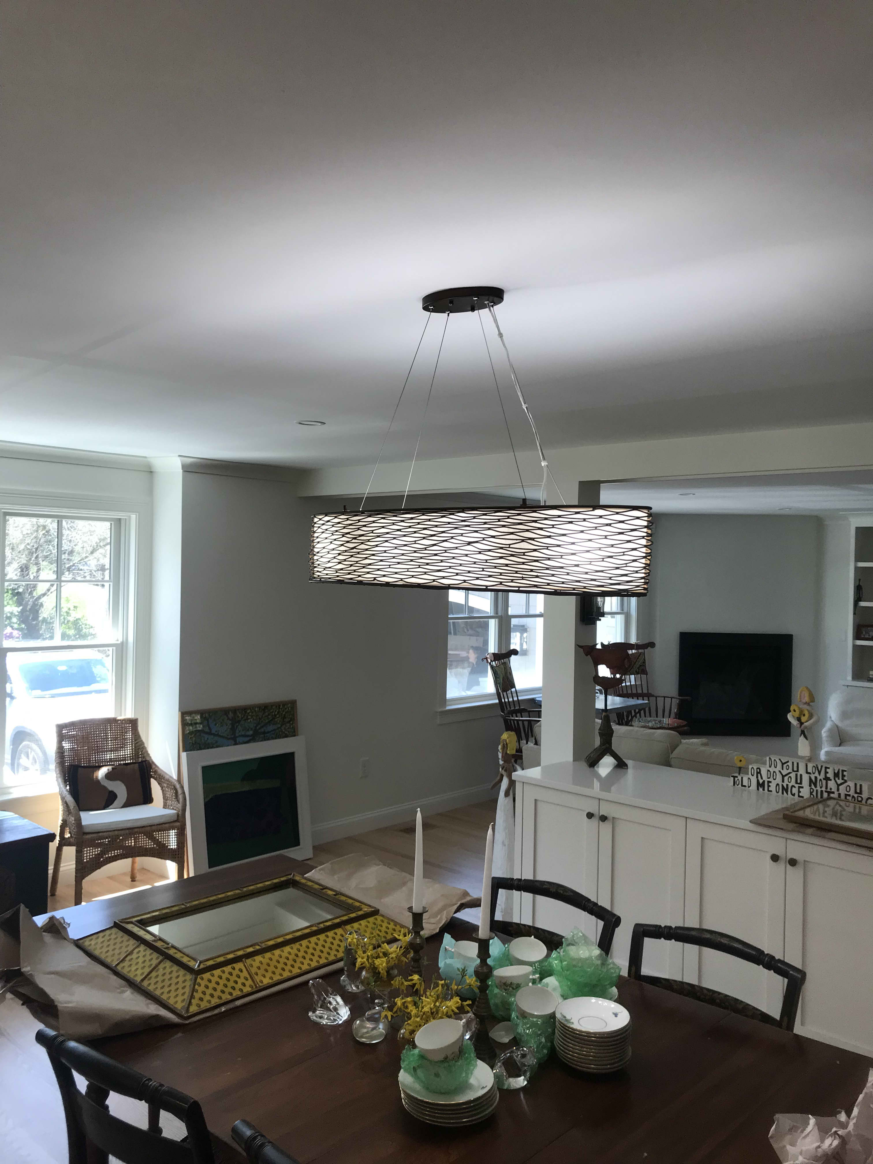 Transform your living space with Castle Electric Inc.'s expert lighting installations, showcasing quality, style, and professionalism.