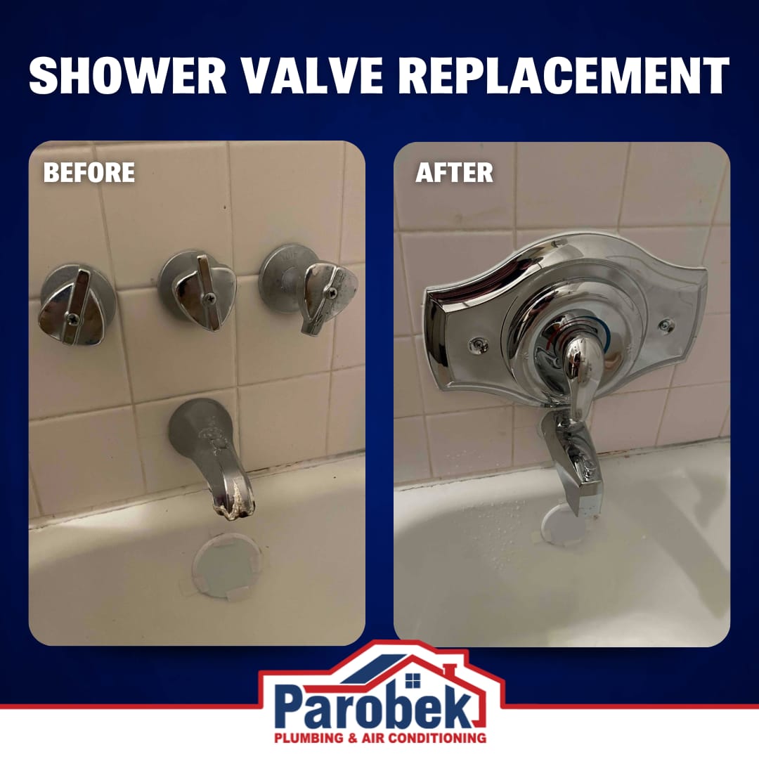 Upgrade your home with Parobek Plumbing & Air Conditioning's expert shower valve replacement service, ensuring quality and professionalism in every project.