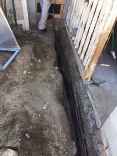 General Air Conditioning & Plumbing showcases expert underground plumbing solutions, ensuring reliable installations in residential environments.