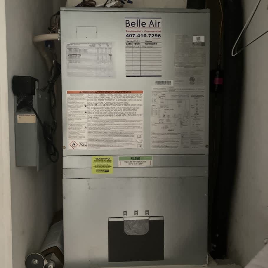 Experience exceptional HVAC services with Belle Air, where quality meets professionalism for your residential and commercial needs.