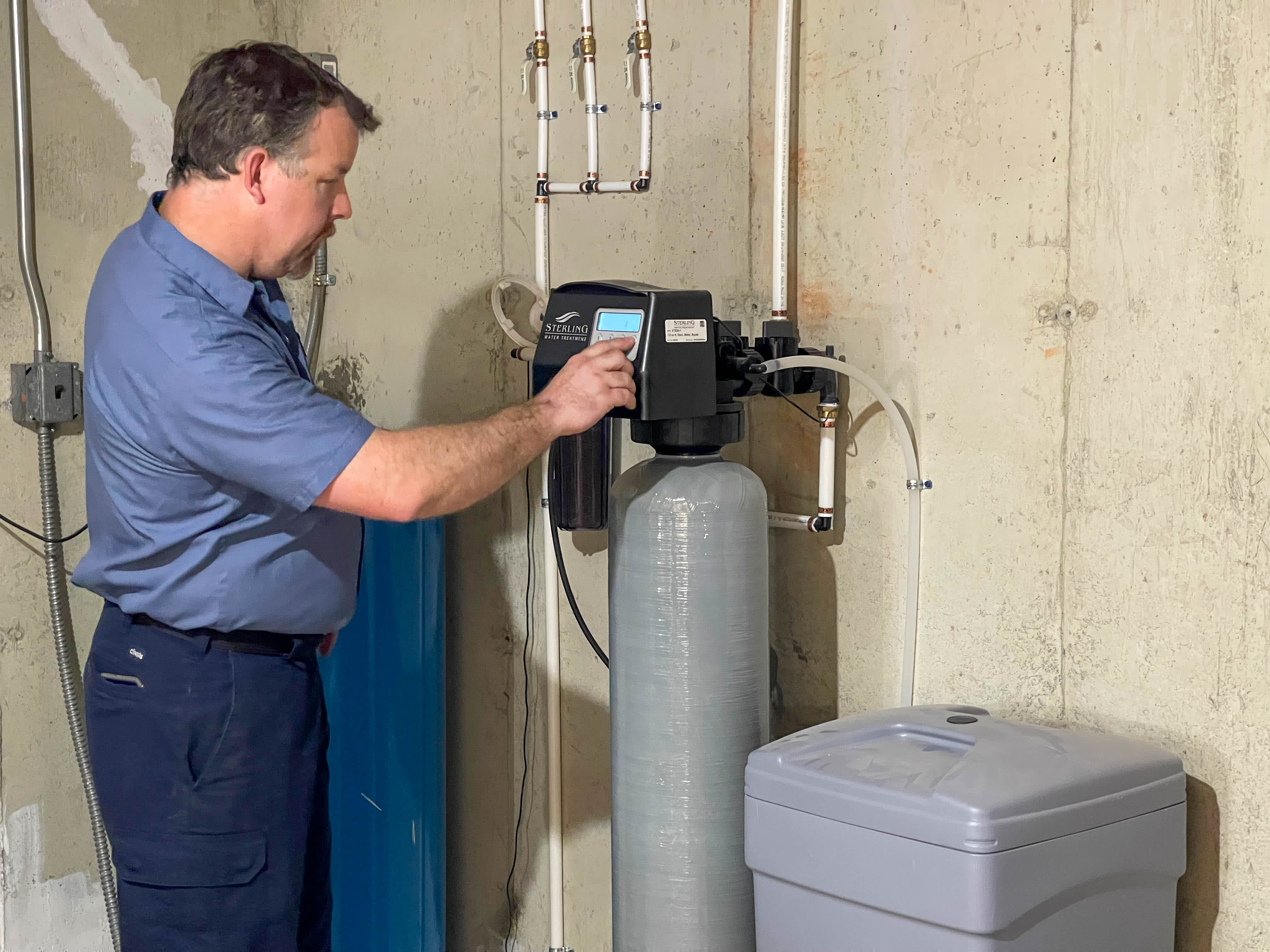 Ensure pure water quality for your home with Ostrom Electrical Plumbing Heating & Air Conditioning's expert plumbing services.
