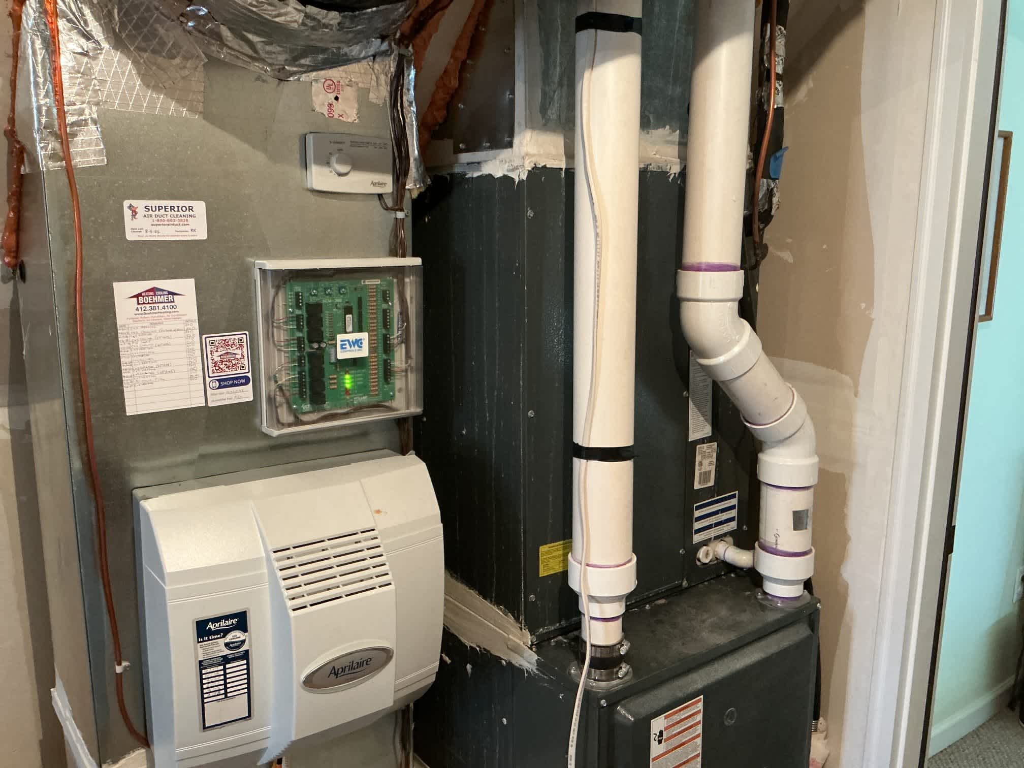 Experience optimal comfort and efficiency with Boehmer Heating & Cooling's expert HVAC installations.