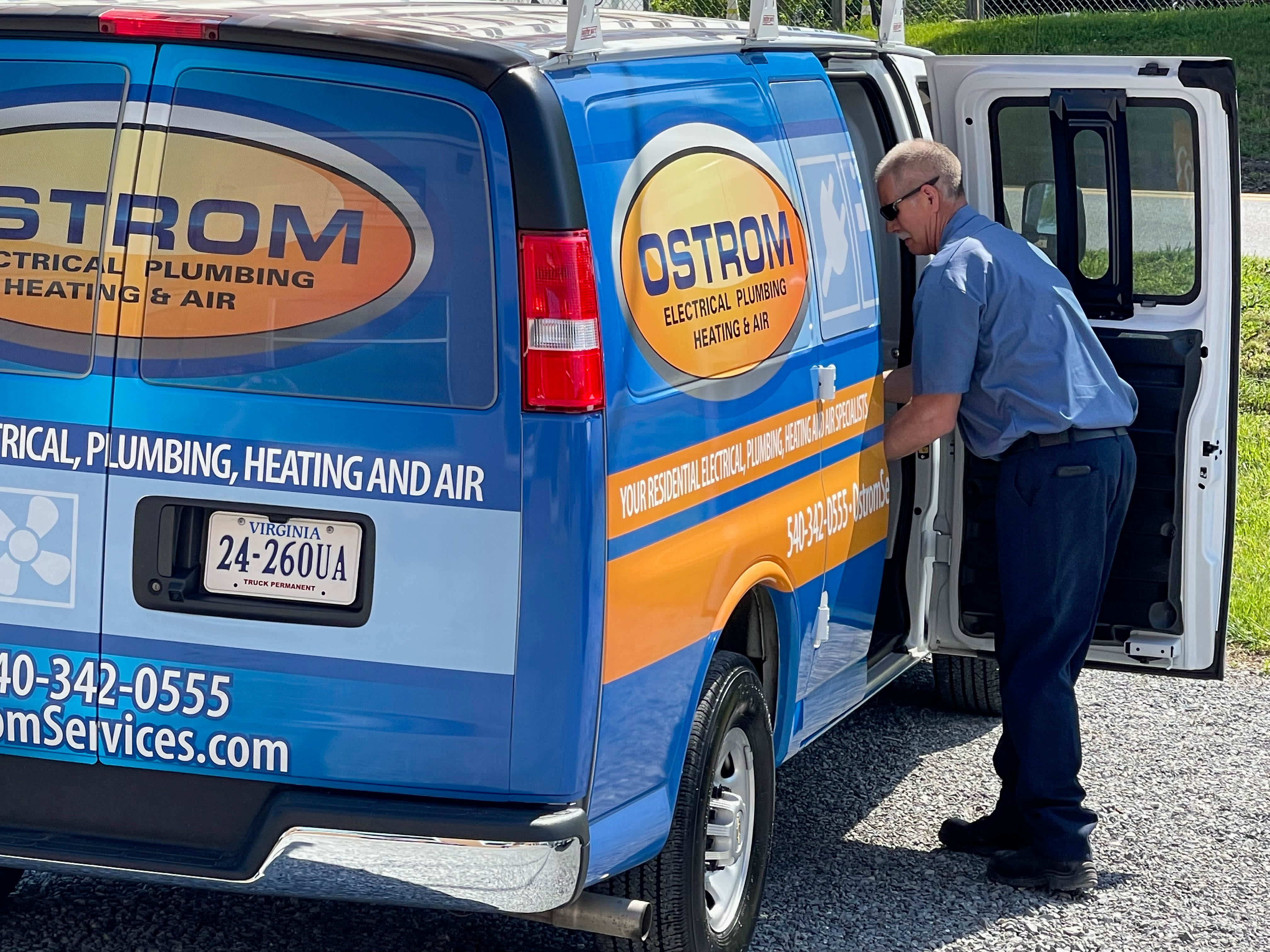 Experience unparalleled service with Ostrom Electrical Plumbing Heating & Air Conditioning: your trusted choice for all your home needs.