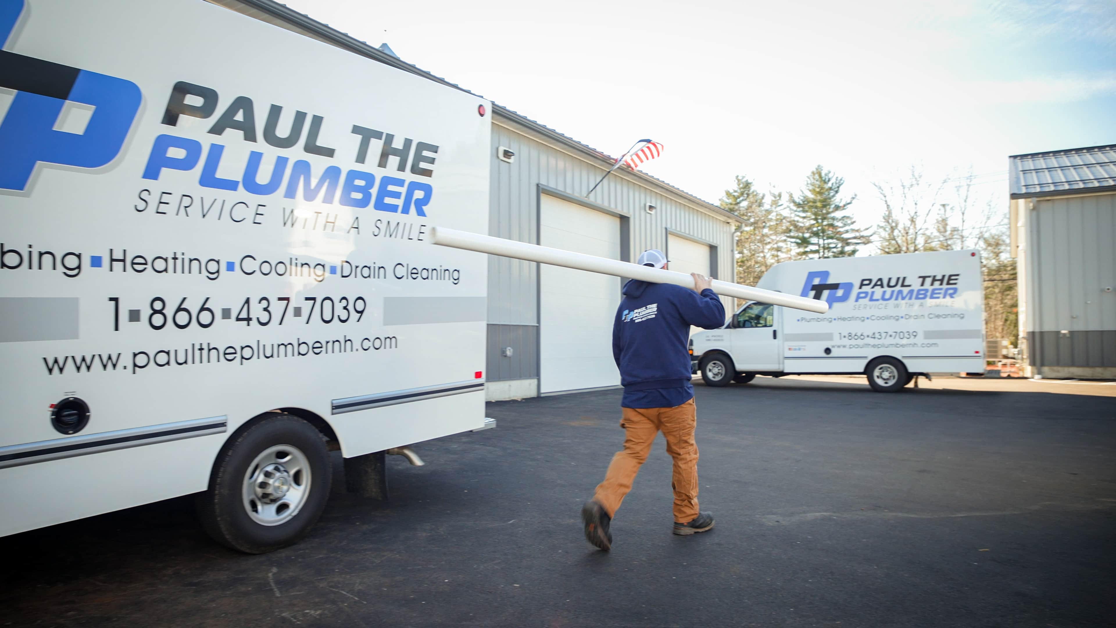 Paul The Plumber - Delivering top-notch service with a smile, right at your doorstep.