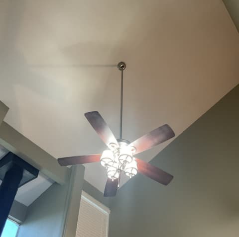 Illuminate your home with SALT Plumbing Air & Electric's expert ceiling fan installations, combining style and functionality.