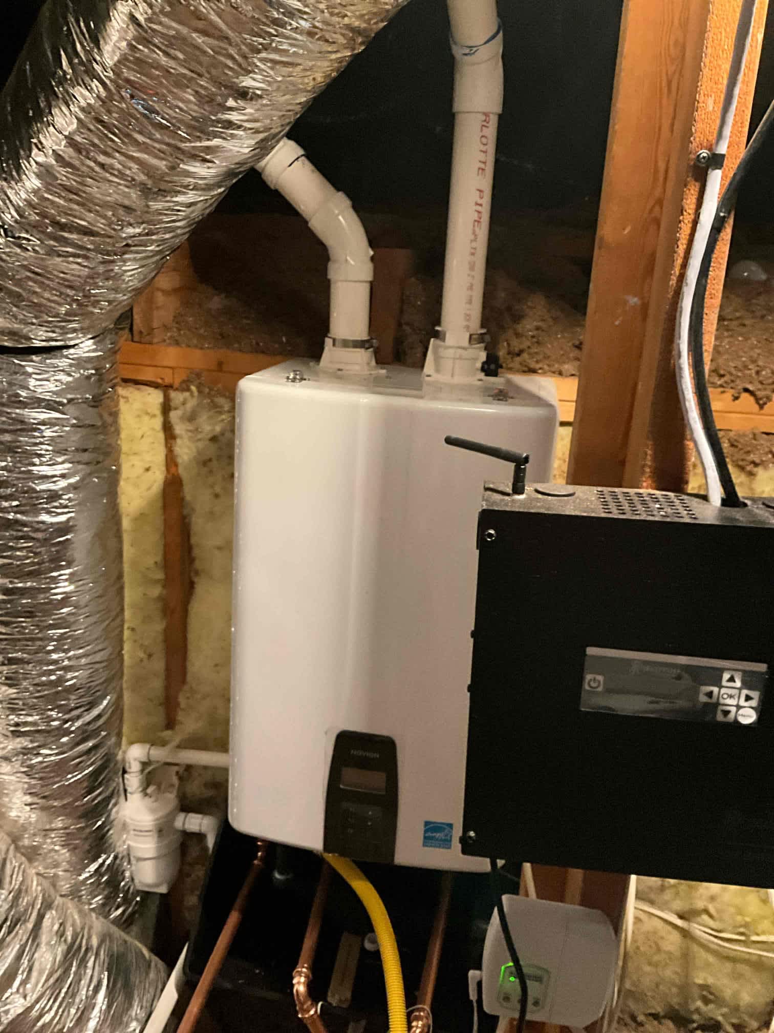 Experience seamless comfort with expert tankless water heater installations by Southern Comfort Mechanical. Quality, value, and professionalism.