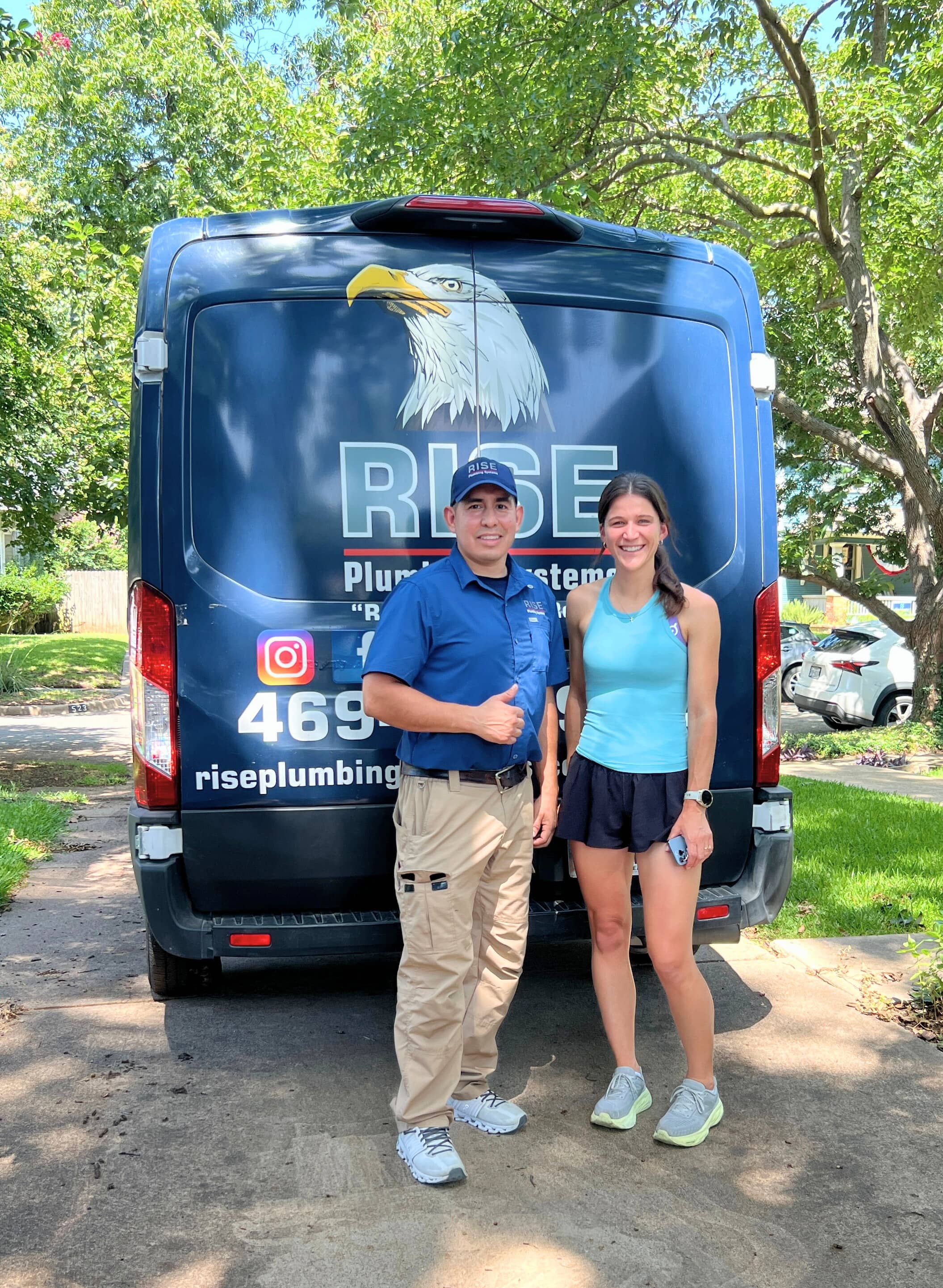 Friendly, professional service at your home creates confidence, and Rise Plumbing Systems shows reliable workmanship and care.