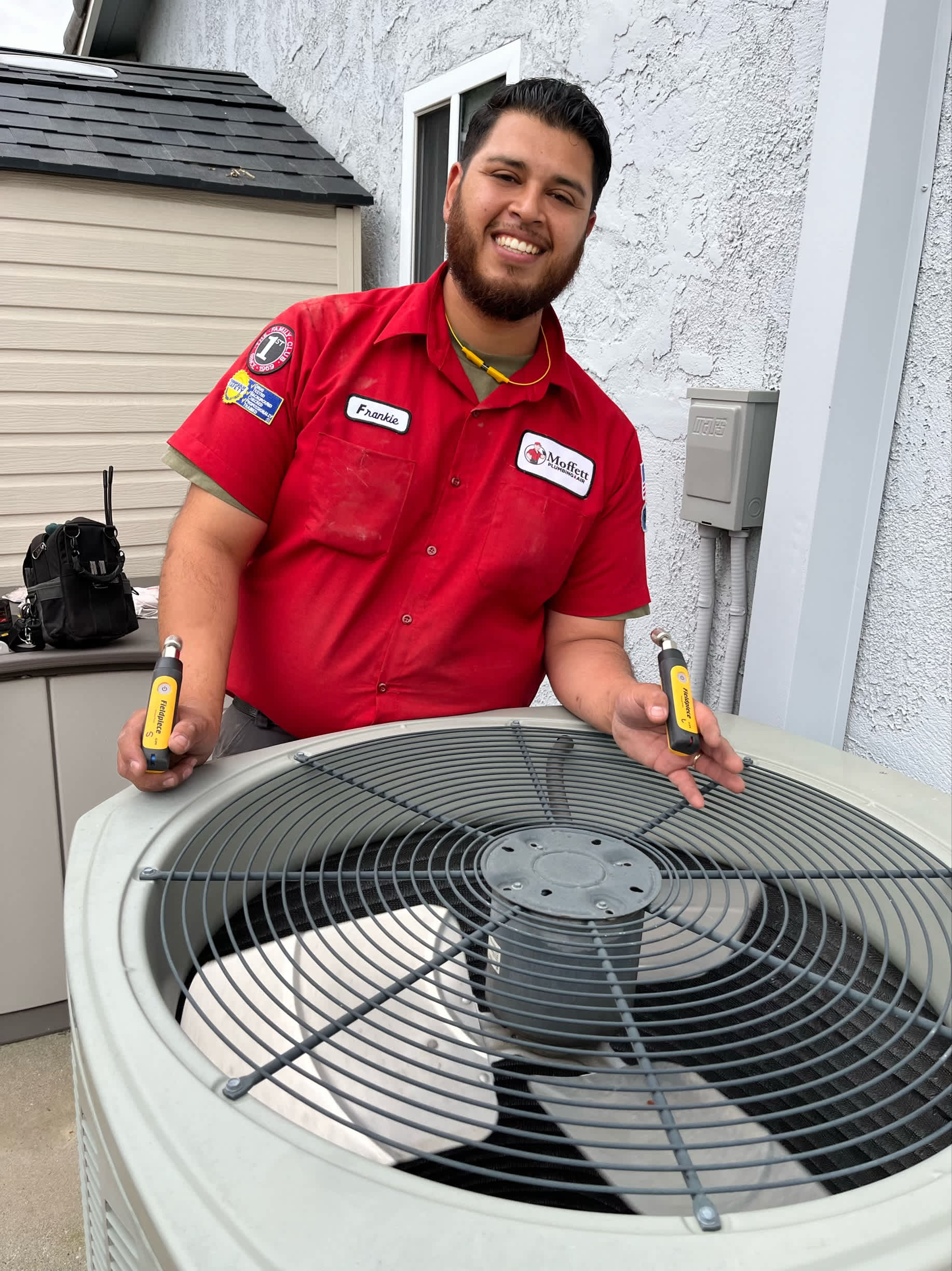 Experience top-notch HVAC services with Moffett Plumbing & Air, where professionalism meets quality.