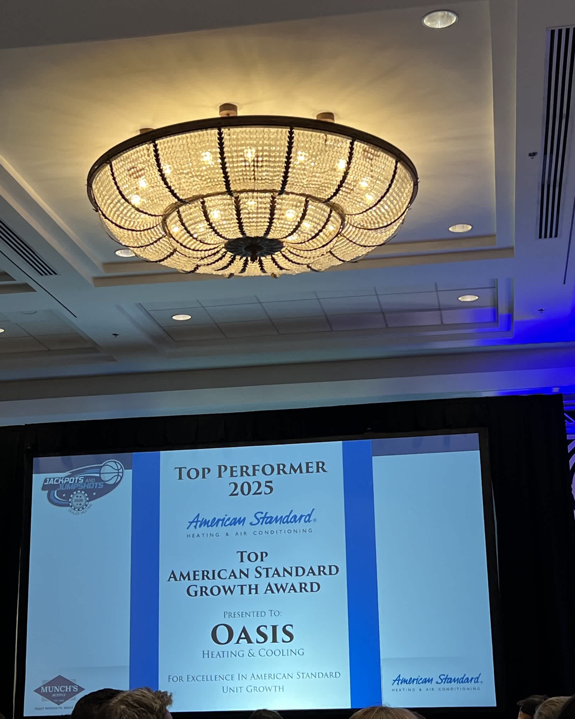 Recognized for excellence and trusted by customers, Oasis Heating and Cooling celebrates growth and dependable service at industry awards.