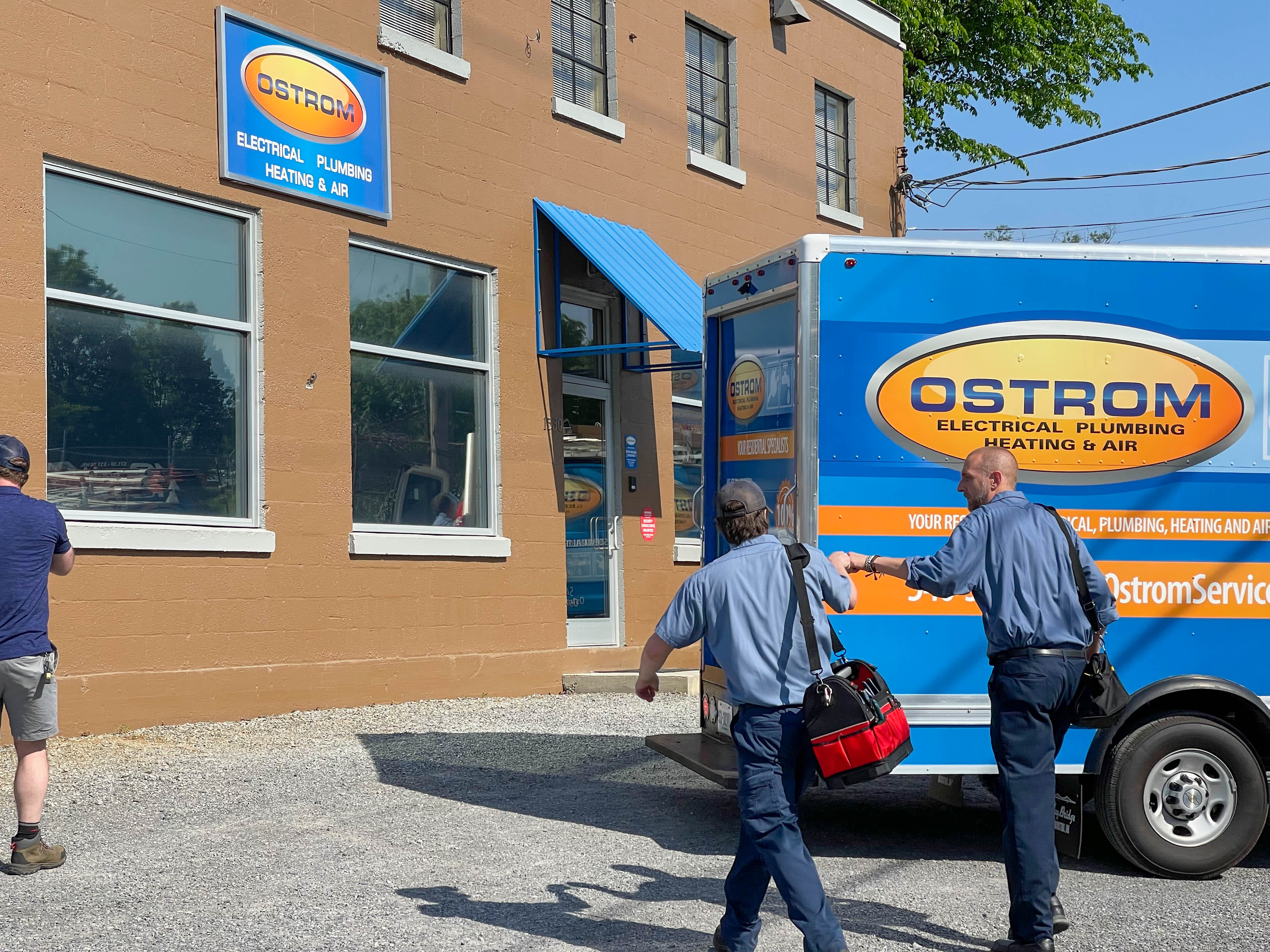 Experience top-notch services with Ostrom Electrical Plumbing Heating & Air Conditioning, where professionalism meets quality.