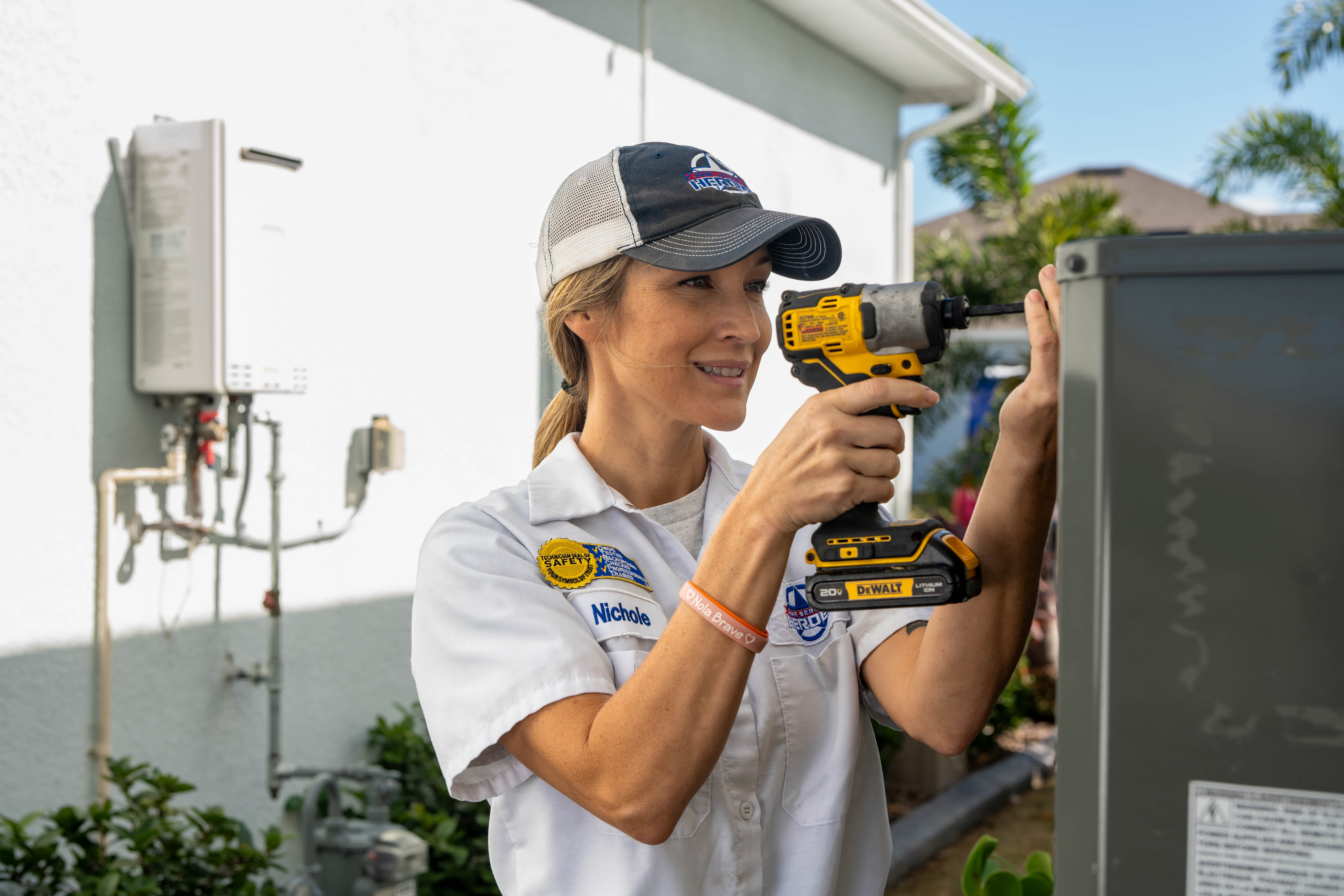 Experience reliable, professional service with Home Service Heroes as we handle your HVAC and plumbing needs efficiently.