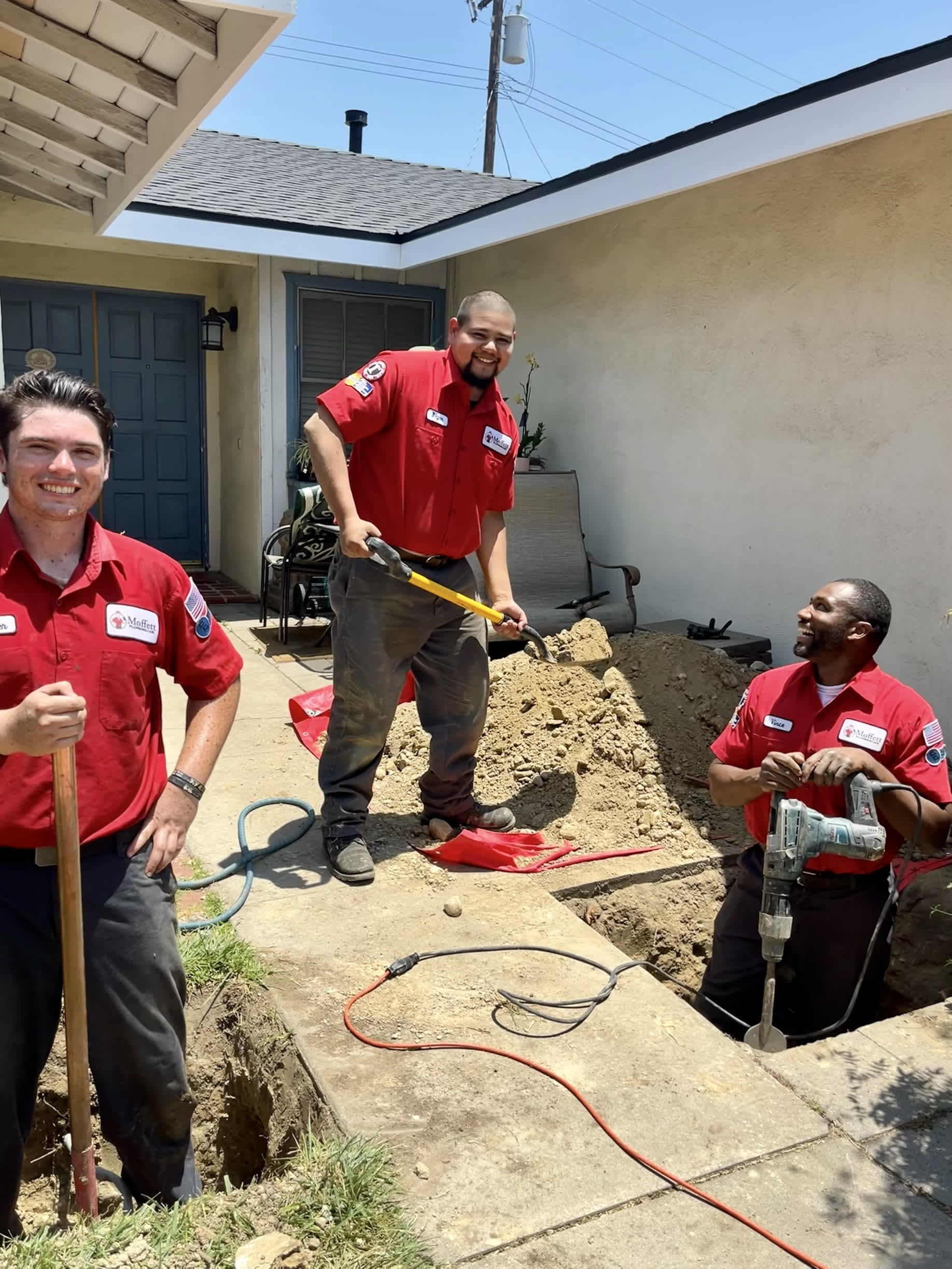 Moffett Plumbing & Air: Professional service with a smile, right at your doorstep.