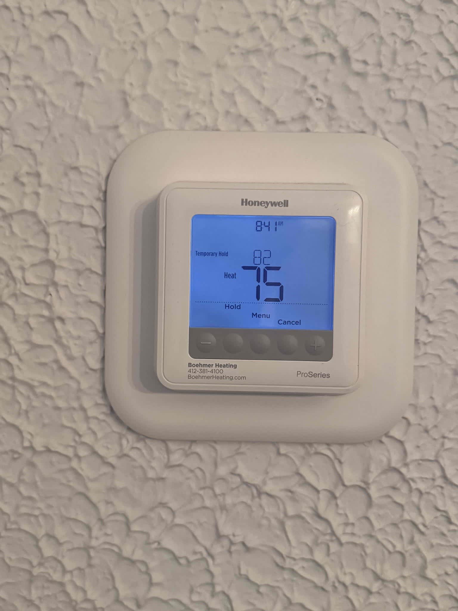 Experience cutting-edge comfort and precision with Boehmer Heating & Cooling's smart thermostat solutions.