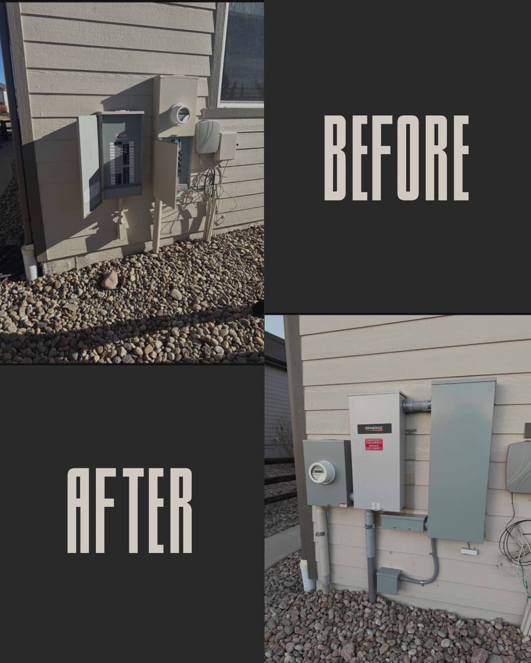 Showcasing cleaner, safer electrical service and a professional Generac transfer setup, MZ Electric delivers reliable upgrades homeowners trust.