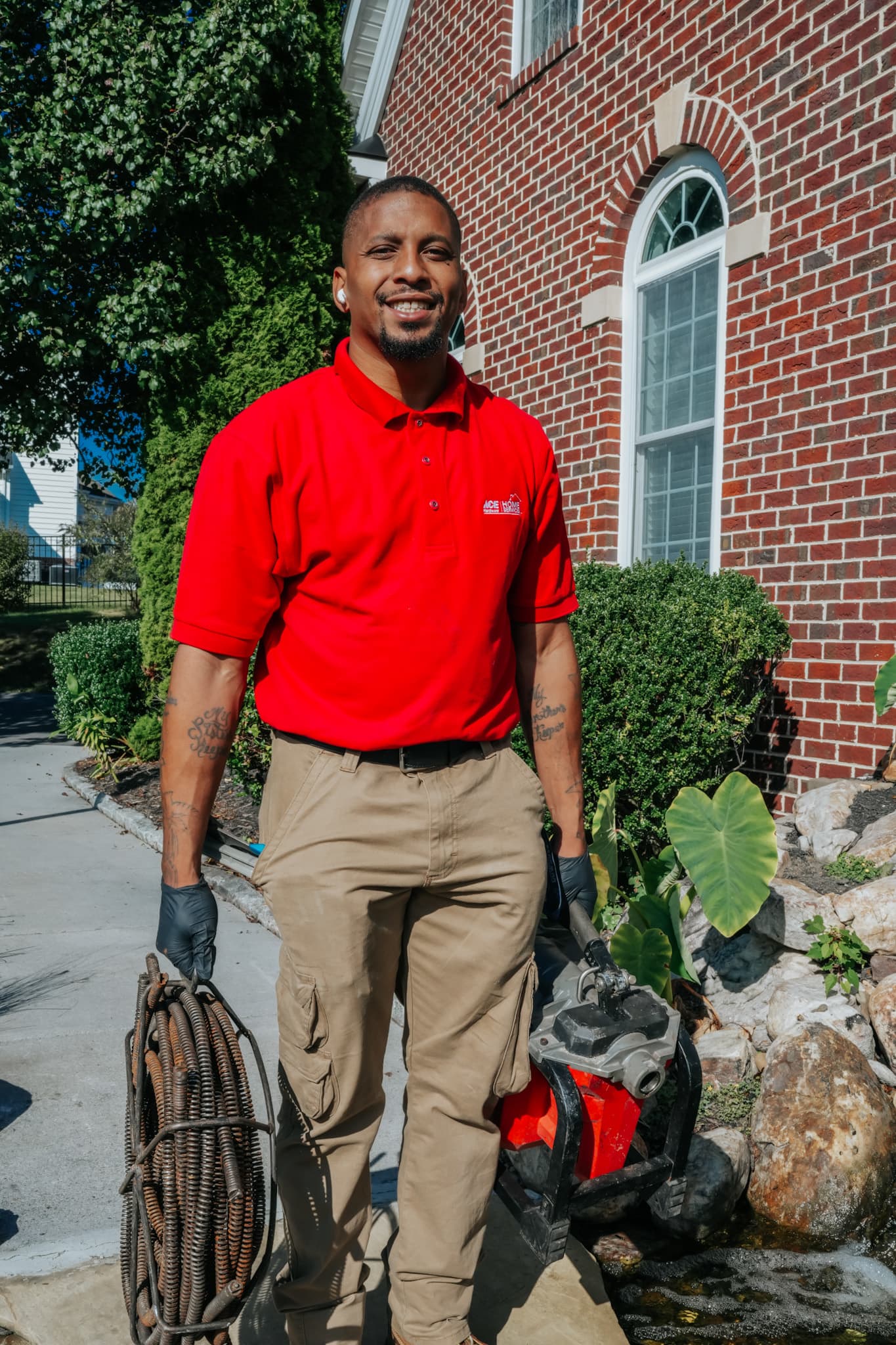 Friendly, uniformed professionals from Parrish Services deliver reliable drain cleaning at your home, combining experience with respectful customer care.