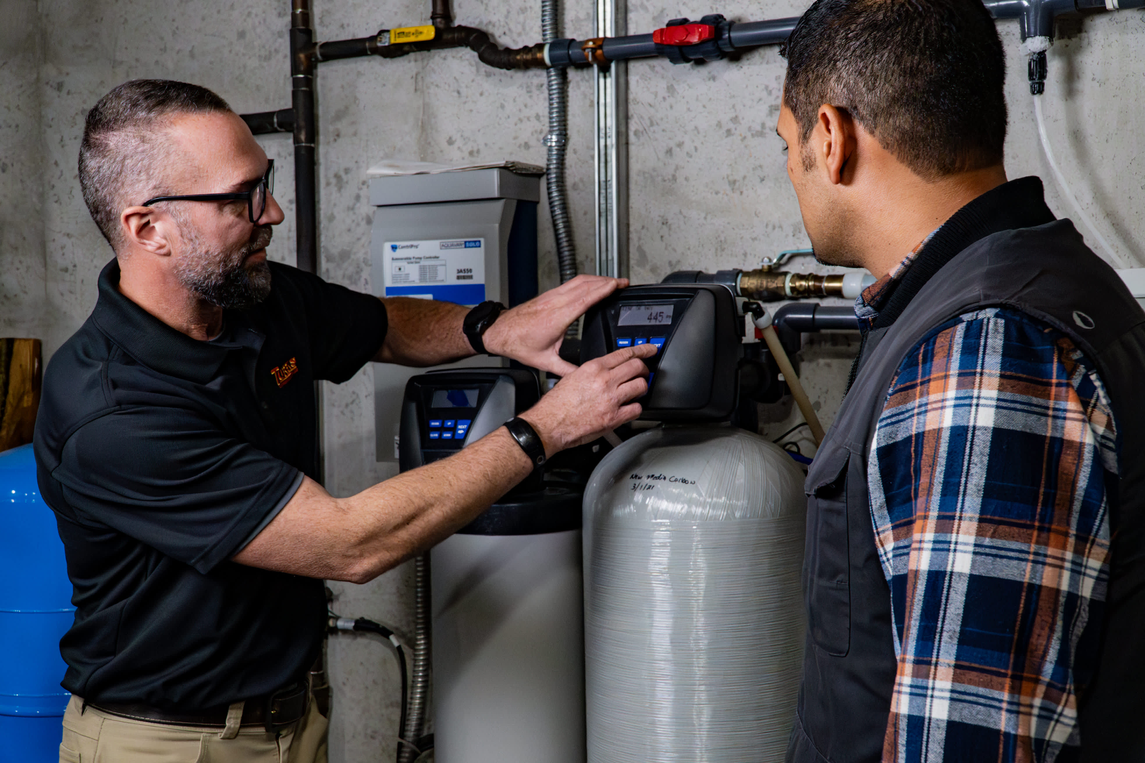 Tureks Plumbing Services: Ensuring top-quality water treatment solutions with a professional touch.